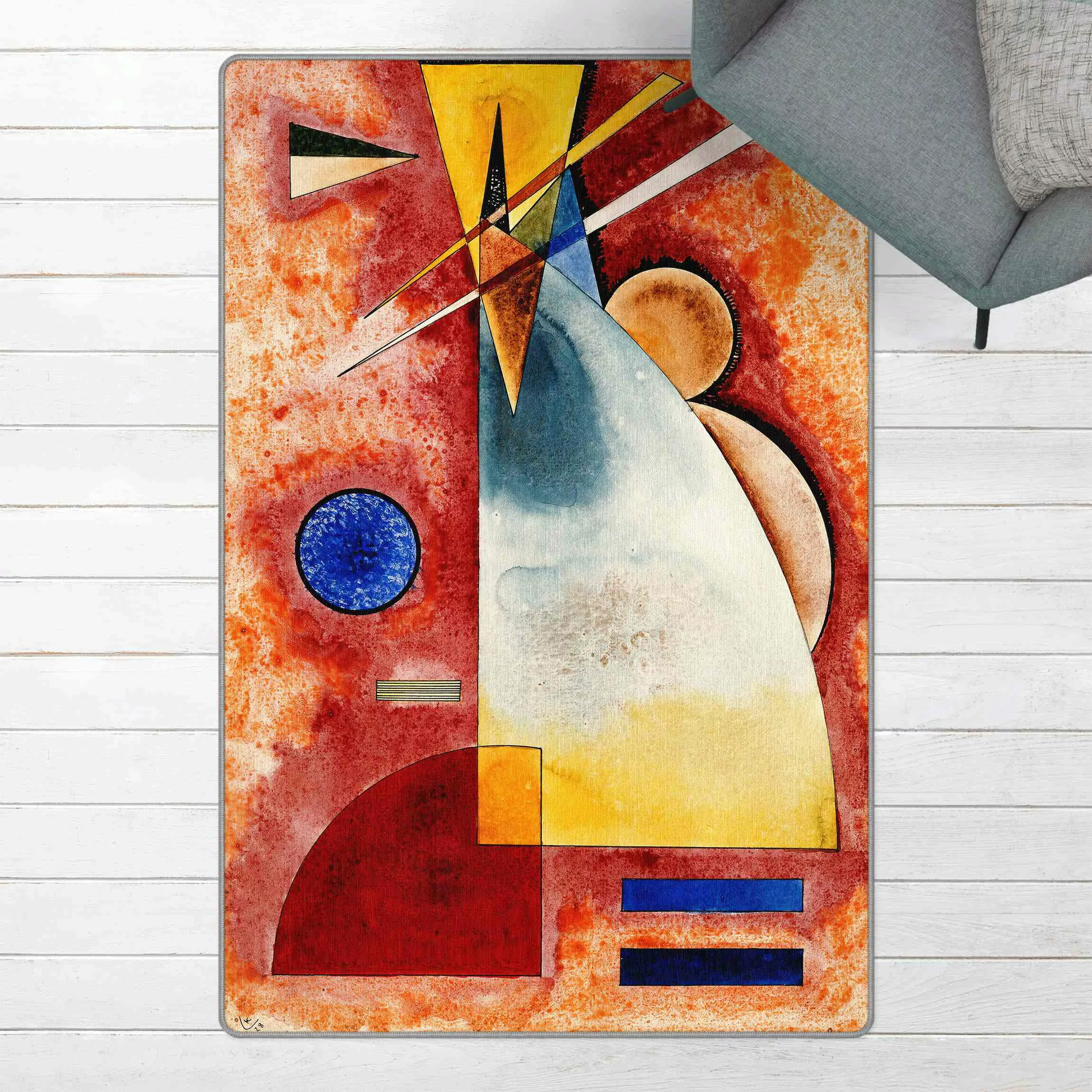 Teppich Wassily Kandinsky - Ineinander günstig online kaufen