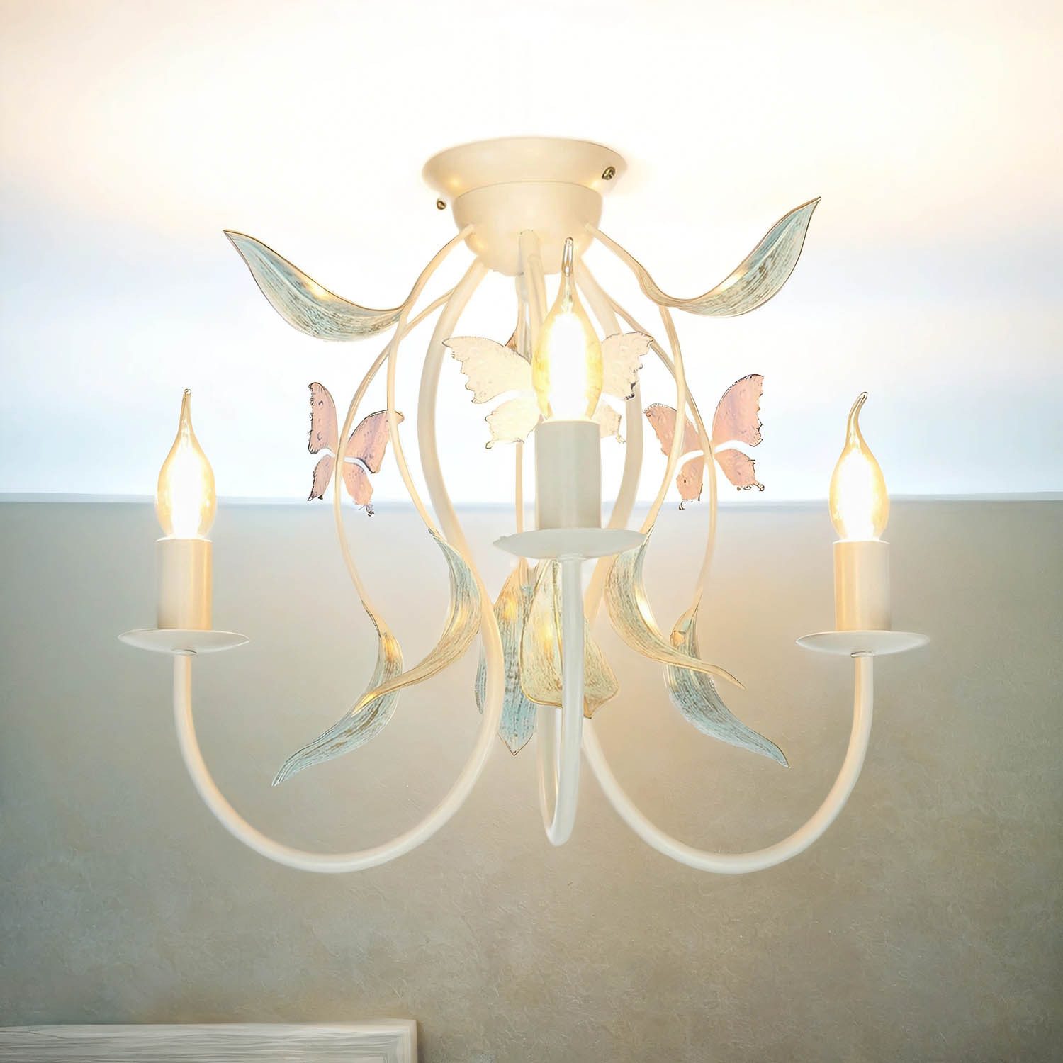 Licht-Erlebnisse Deckenleuchte SUMMER, ohne Leuchtmittel, Deckenlampe günstig online kaufen