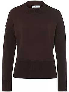 Rundhals-Pullover Peter Hahn braun günstig online kaufen