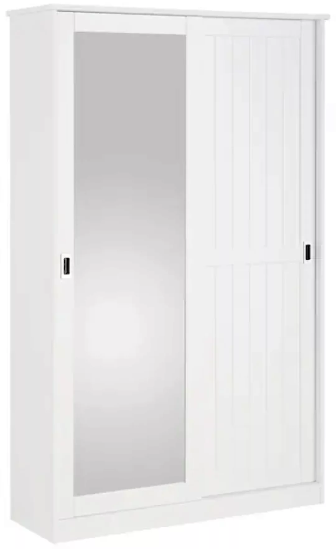 Home affaire Garderobenschrank "Nekso", mit Spiegel, Breite 114 cm, aus MDF günstig online kaufen