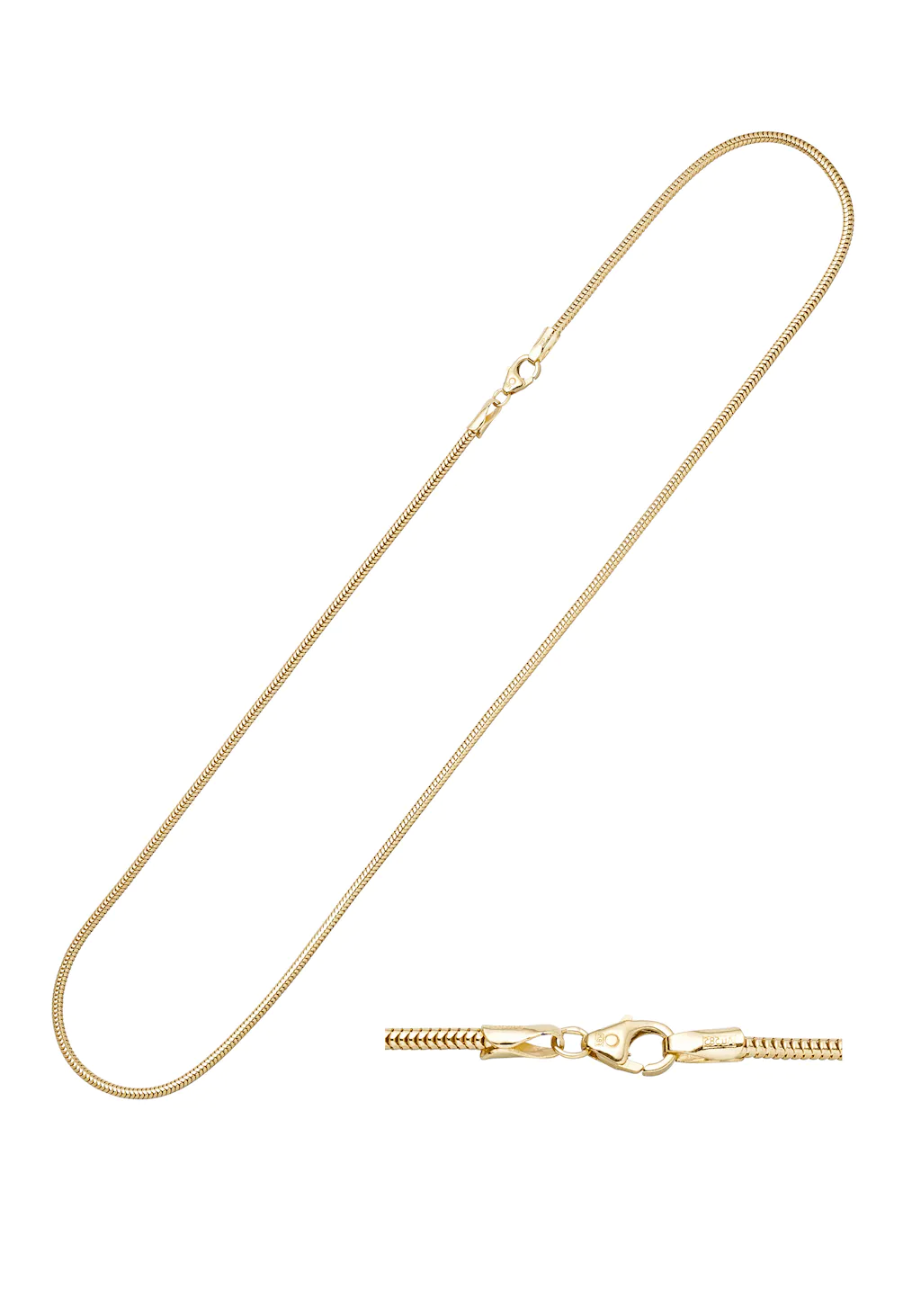 JOBO Goldkette "Schlangen-Kette", 585 Gold 42 cm 1,9 mm günstig online kaufen