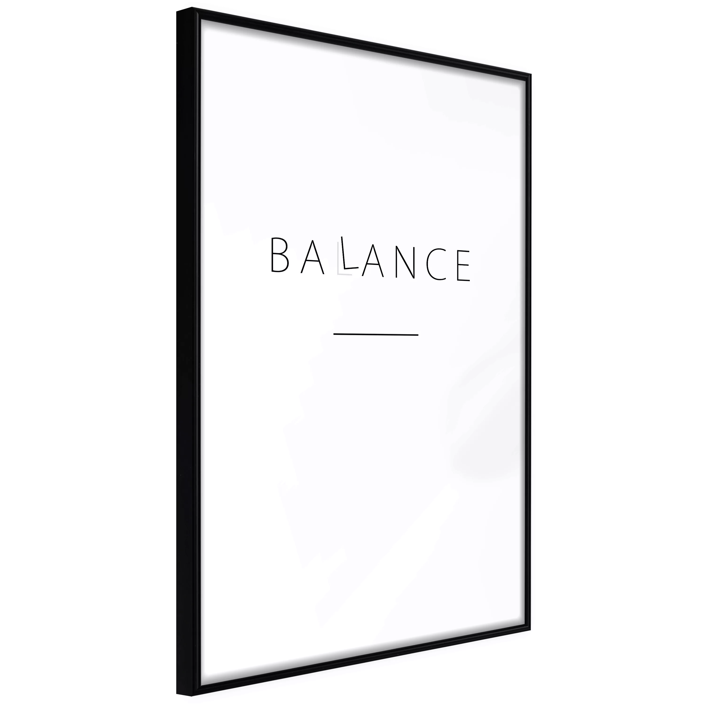 Poster - Seek A Balance günstig online kaufen