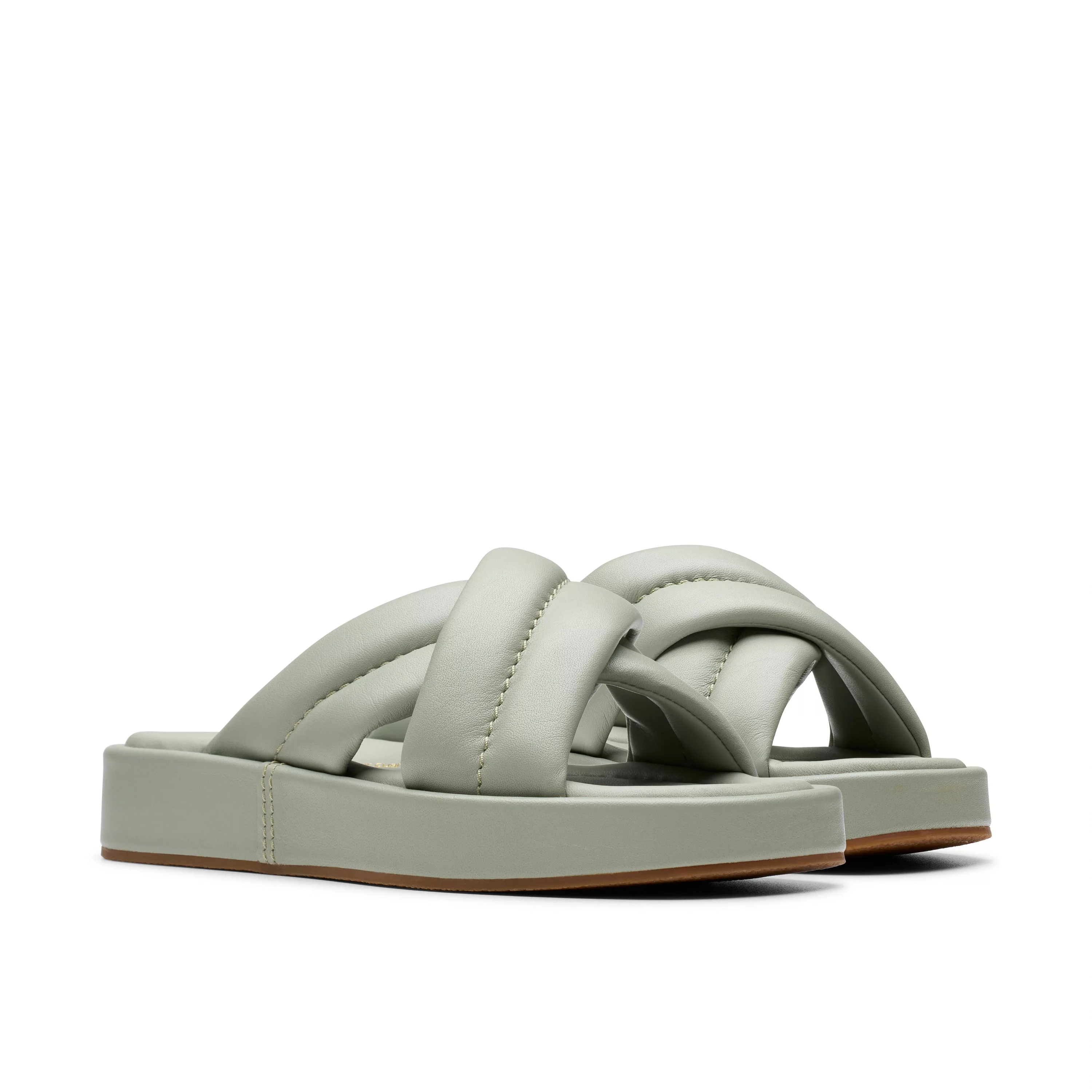 Clarks Hausschuh "Alda Glide", Slides, Schlappen mit gepolsterter Bandage günstig online kaufen