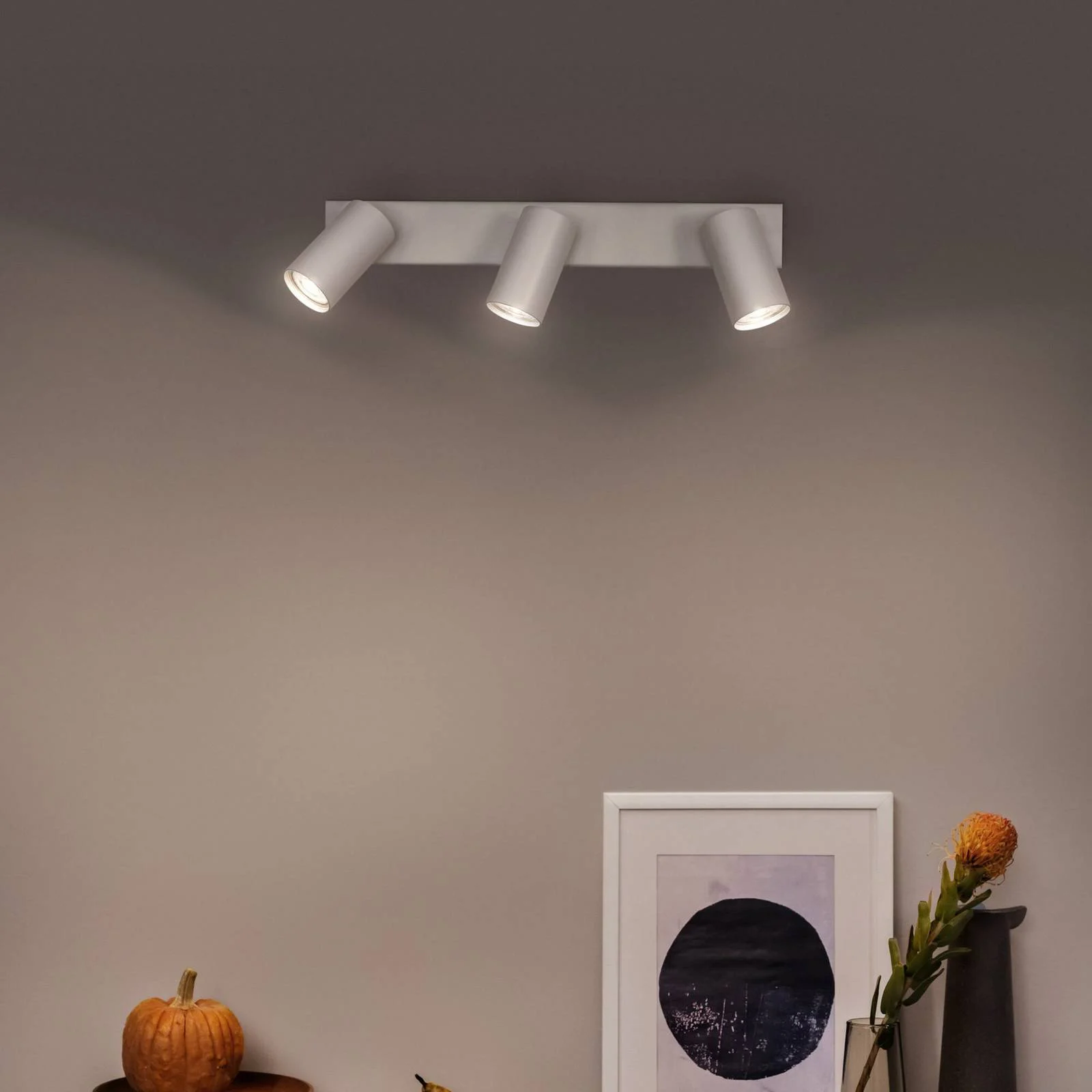 OSRAM Deckenstrahler OCTAGON, weiß, 3-flg., GU10-LED 927 dim günstig online kaufen