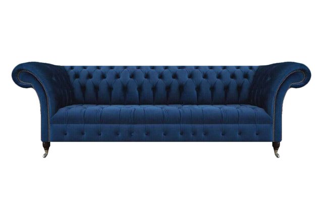 JVmoebel Chesterfield-Sofa Lila Sofa Viersitzer Couch Polstermöbel Wohnzimm günstig online kaufen