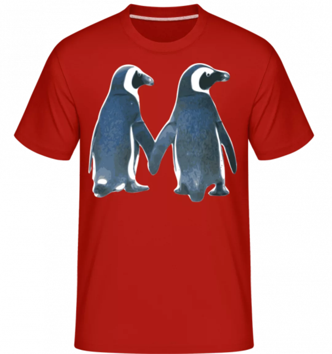 Pinguin Paar · Shirtinator Männer T-Shirt günstig online kaufen