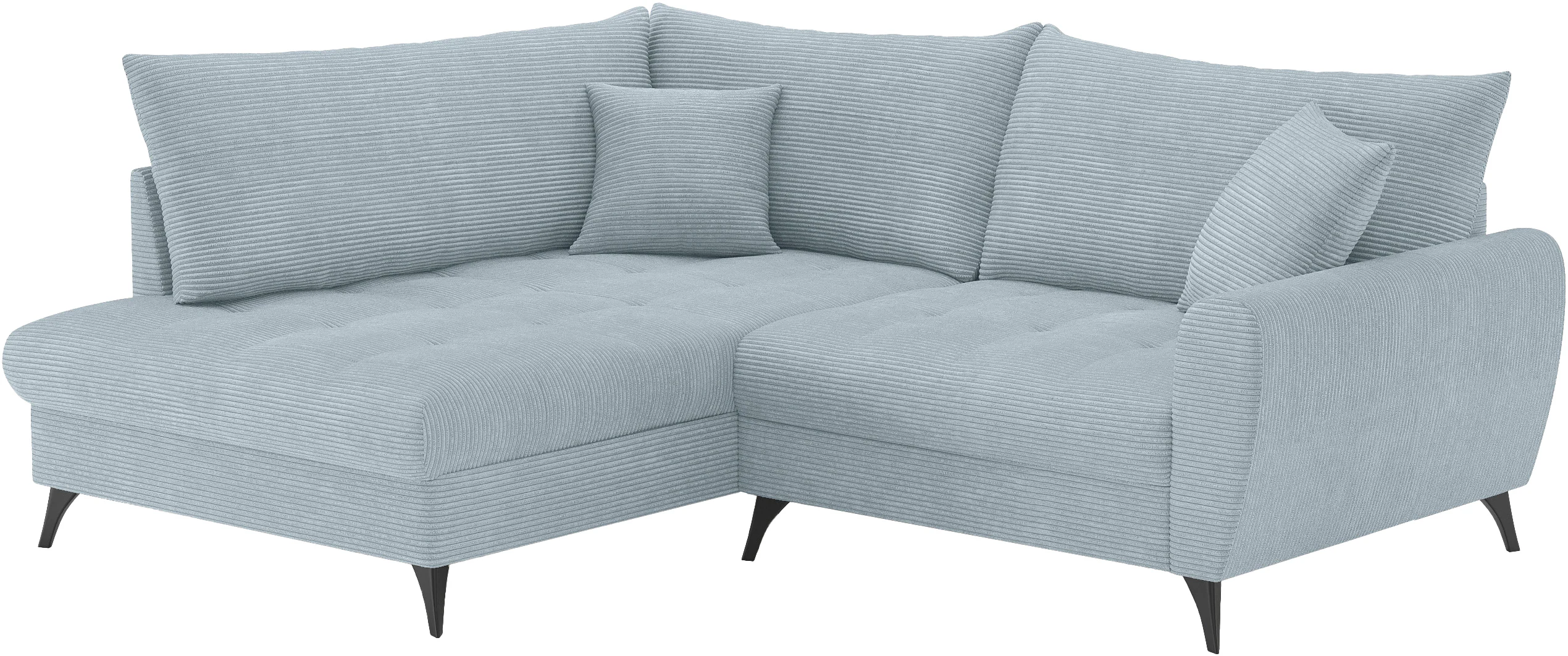 Home affaire Ecksofa "Blackburn II, L-Form", Mit Kaltschaumpolsterung bis 1 günstig online kaufen