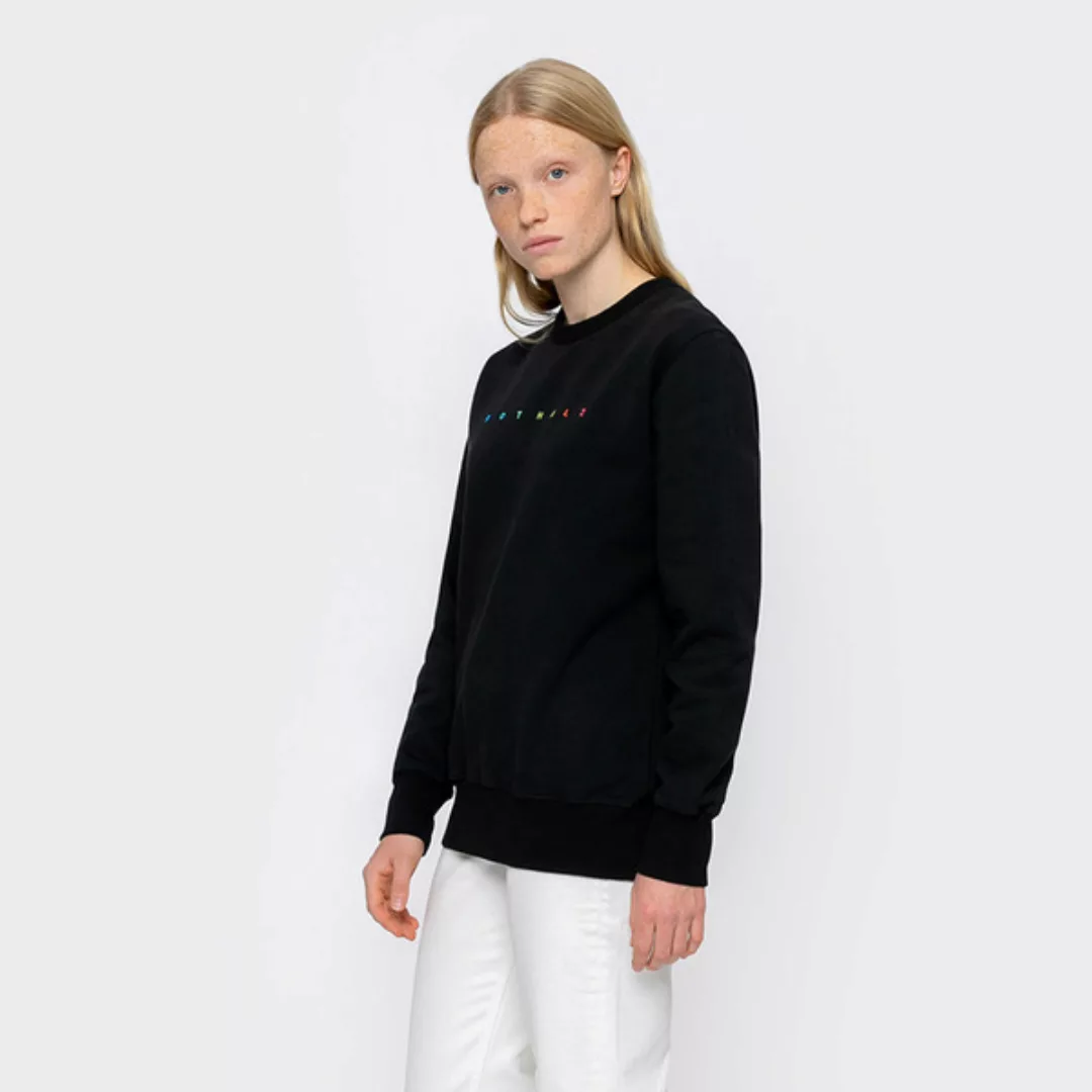 Spacing Sweater Schwarz/bunt günstig online kaufen