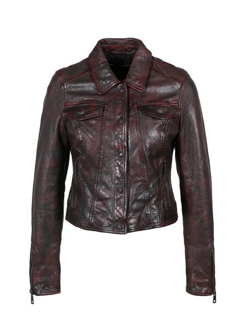 Freaky Nation Lederjacke Enjoy me (1-St) günstig online kaufen