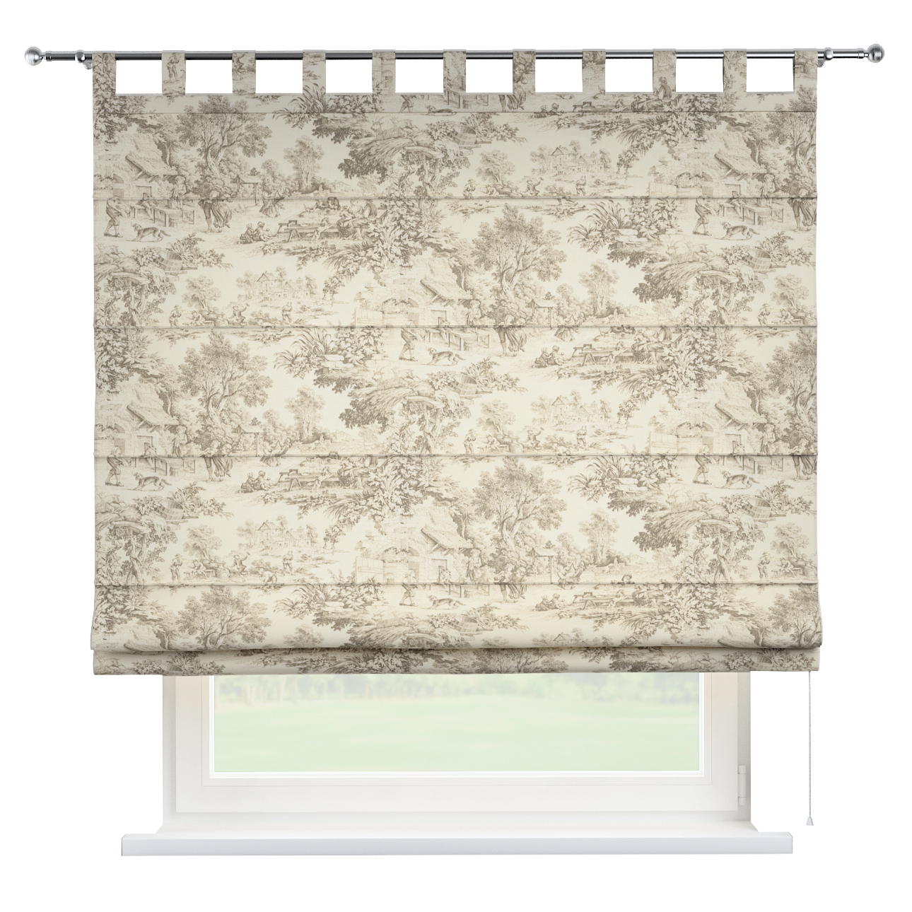 Dekoria Raffrollo Verona, ecru-beige, 110 x 150 cm günstig online kaufen