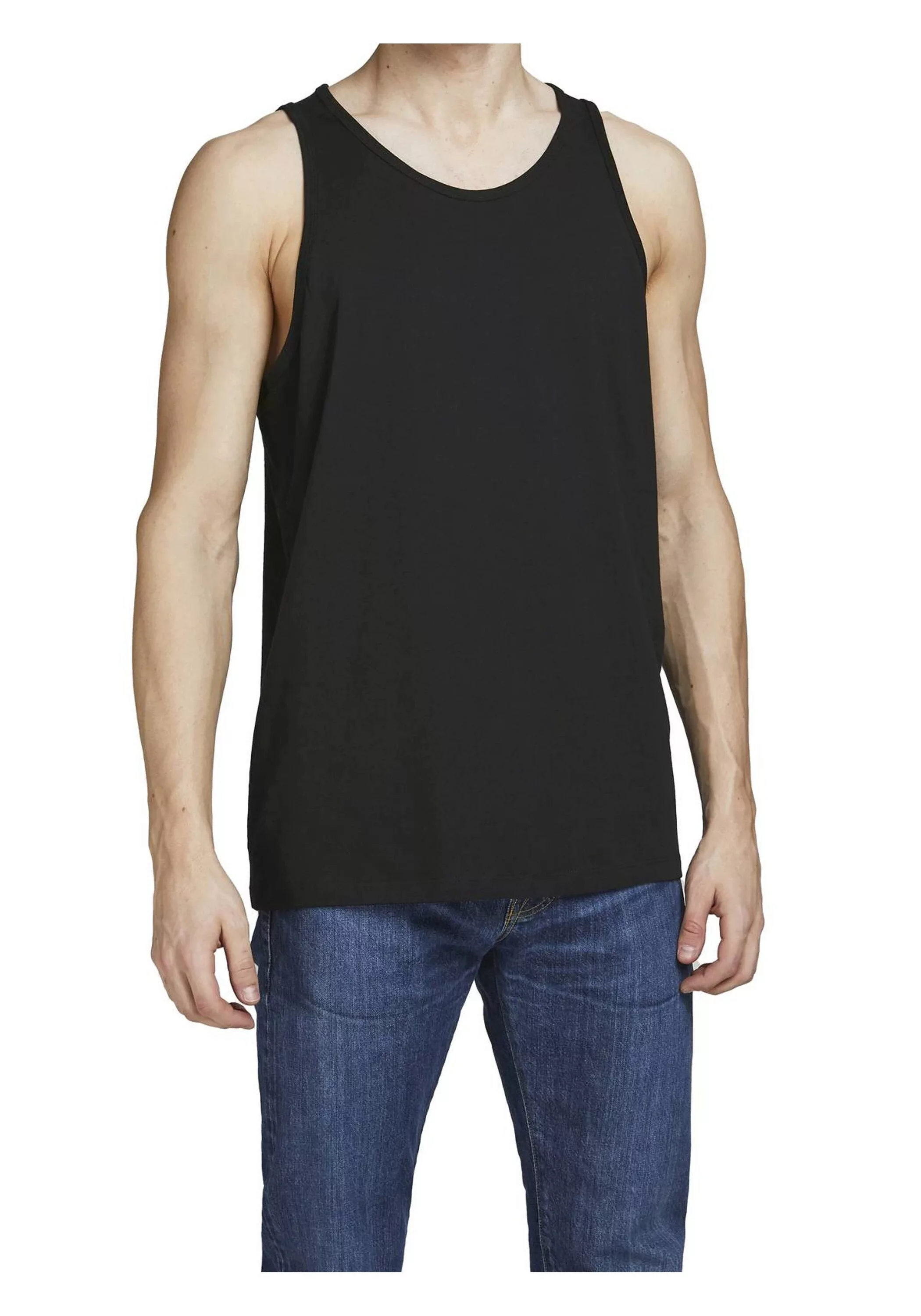 Jack & Jones Unterhemd "Unterhemd JACBASIC TANKTOP 2PK 4er Pack" günstig online kaufen