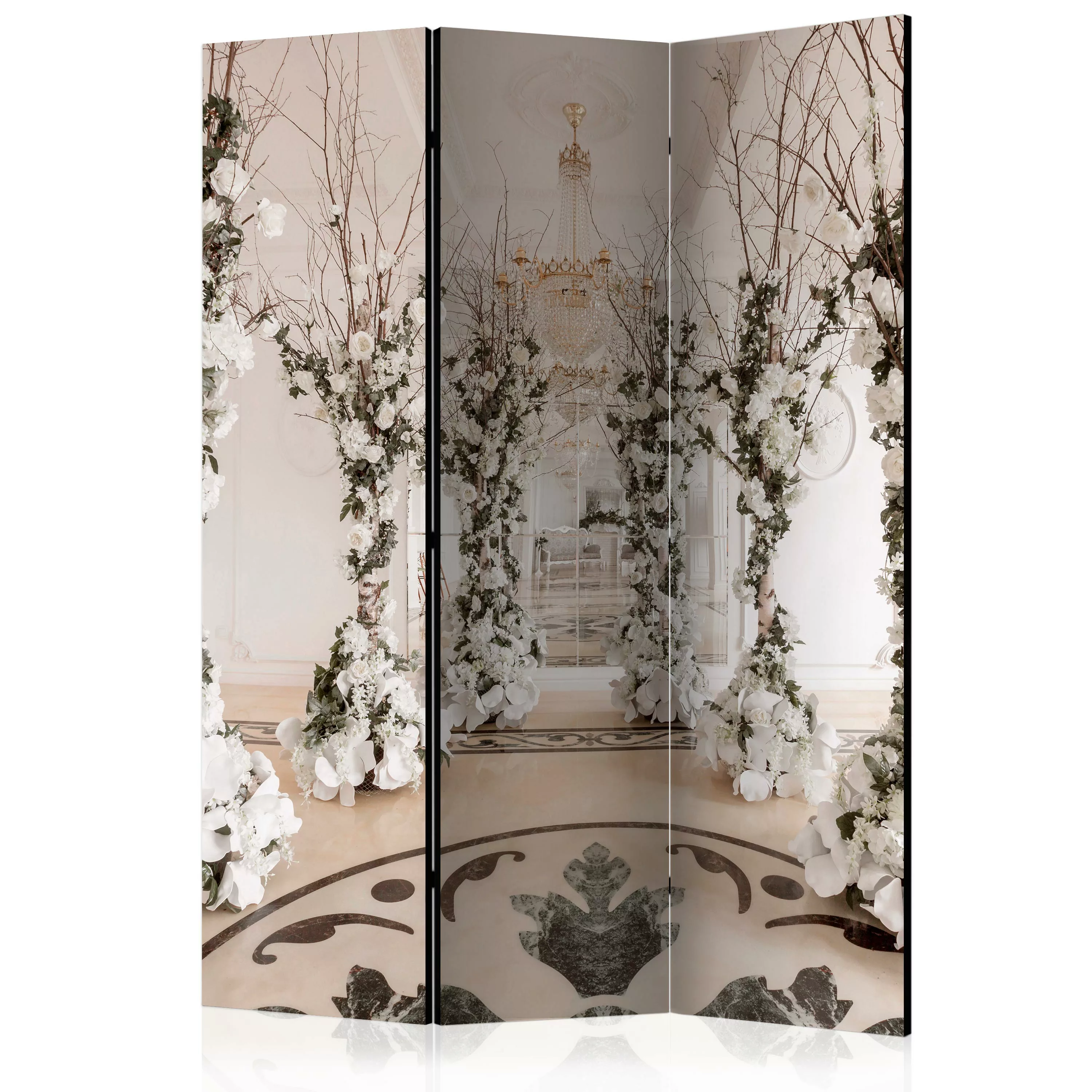 3-teiliges Paravent - Flower Chamber [room Dividers] günstig online kaufen