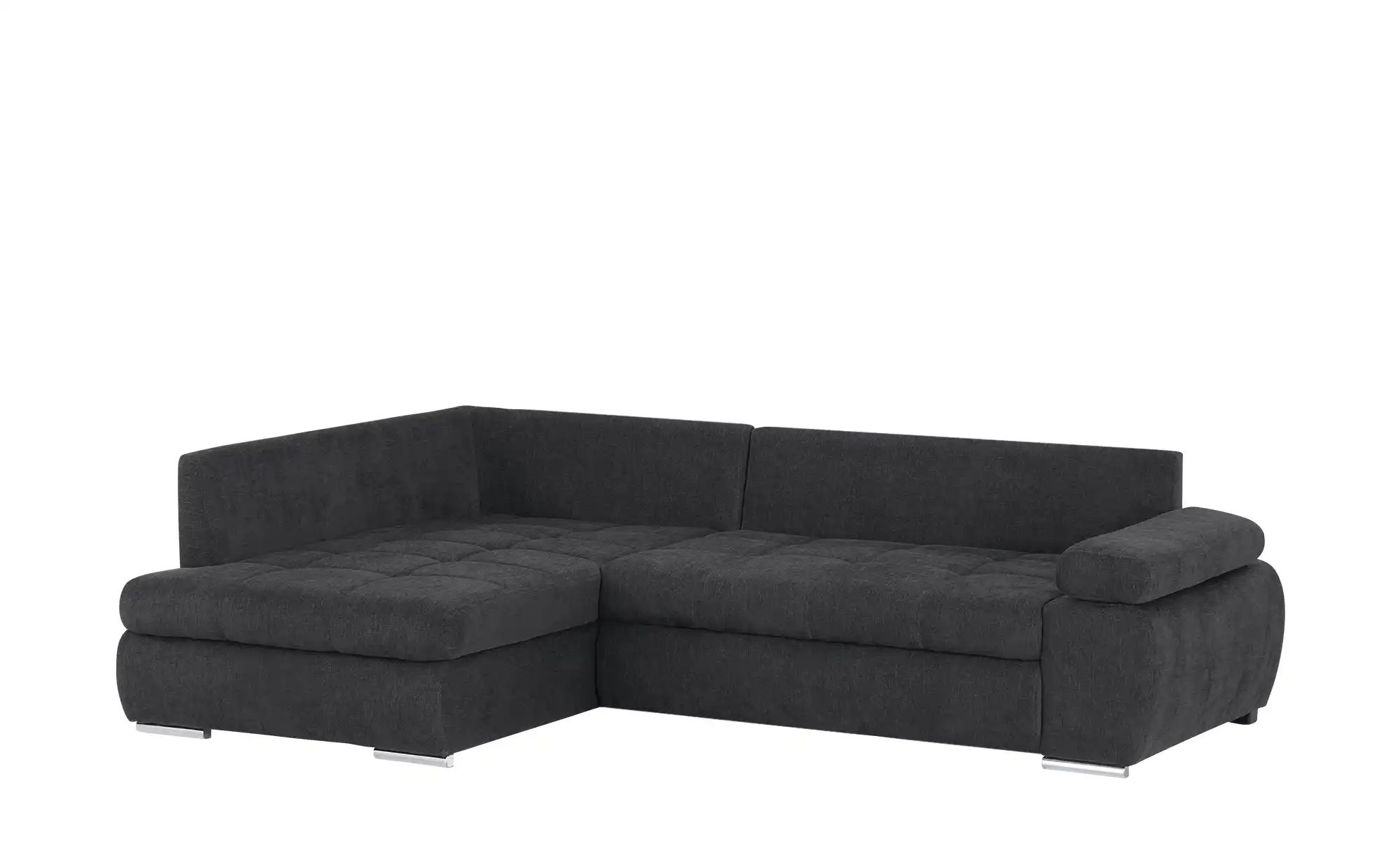 switch Ecksofa aus Flachgewebe Sky ¦ schwarz ¦ Maße (cm): B: 265 H: 89 T: 1 günstig online kaufen