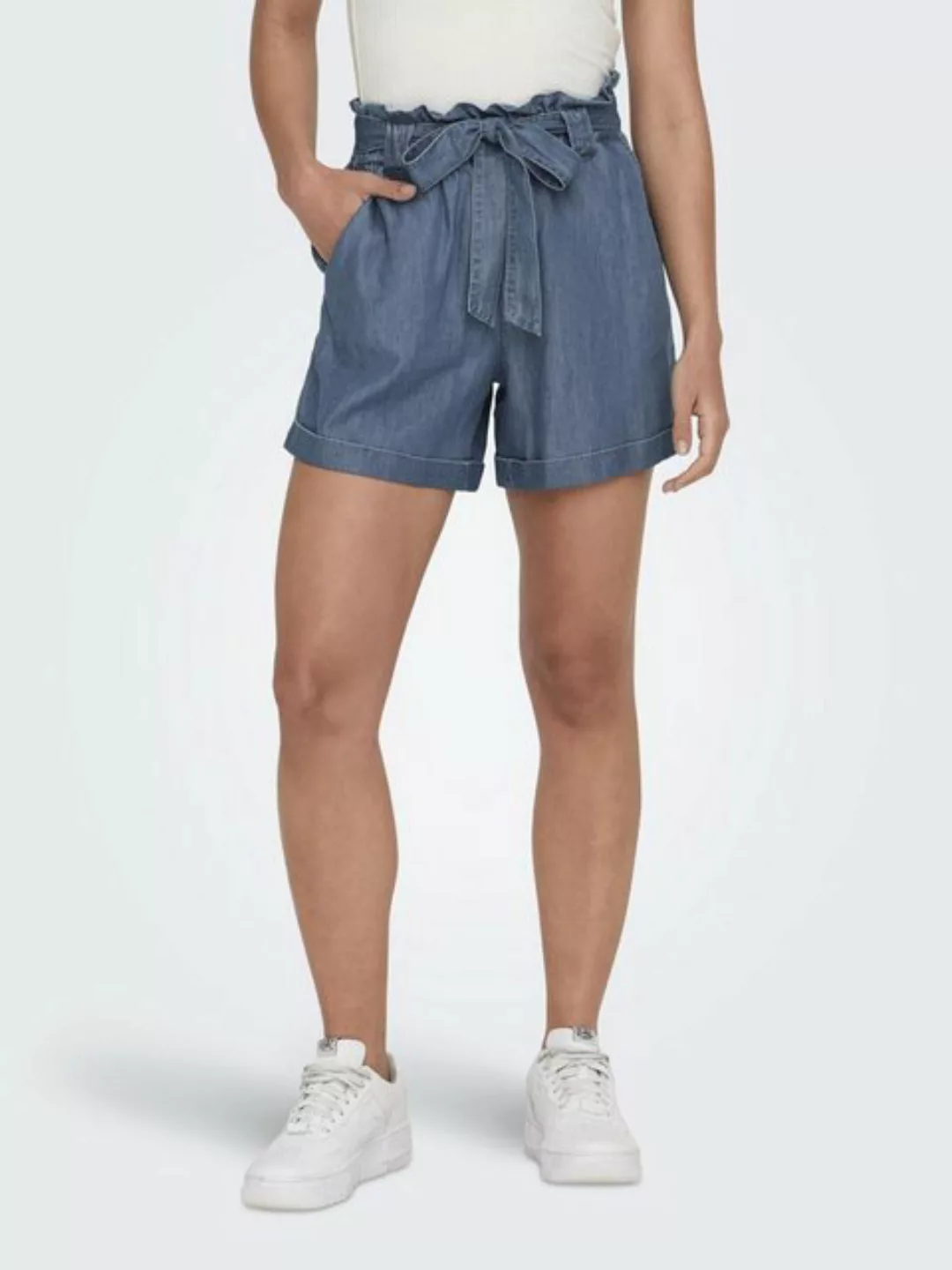 ONLY Shorts "ONLBEA SMILLA HW PB LOOSE DNM SHORTS", im Denim Look günstig online kaufen