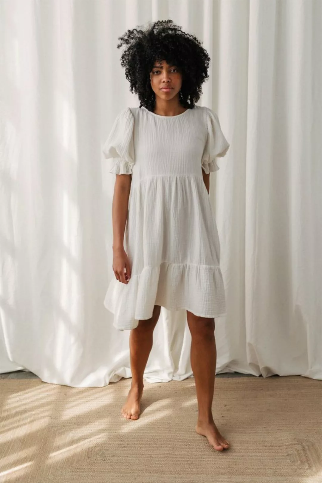 TWOTHIRDS Sommerkleid Zhokhov - Veganes Kleid aus recycelten Materialien günstig online kaufen