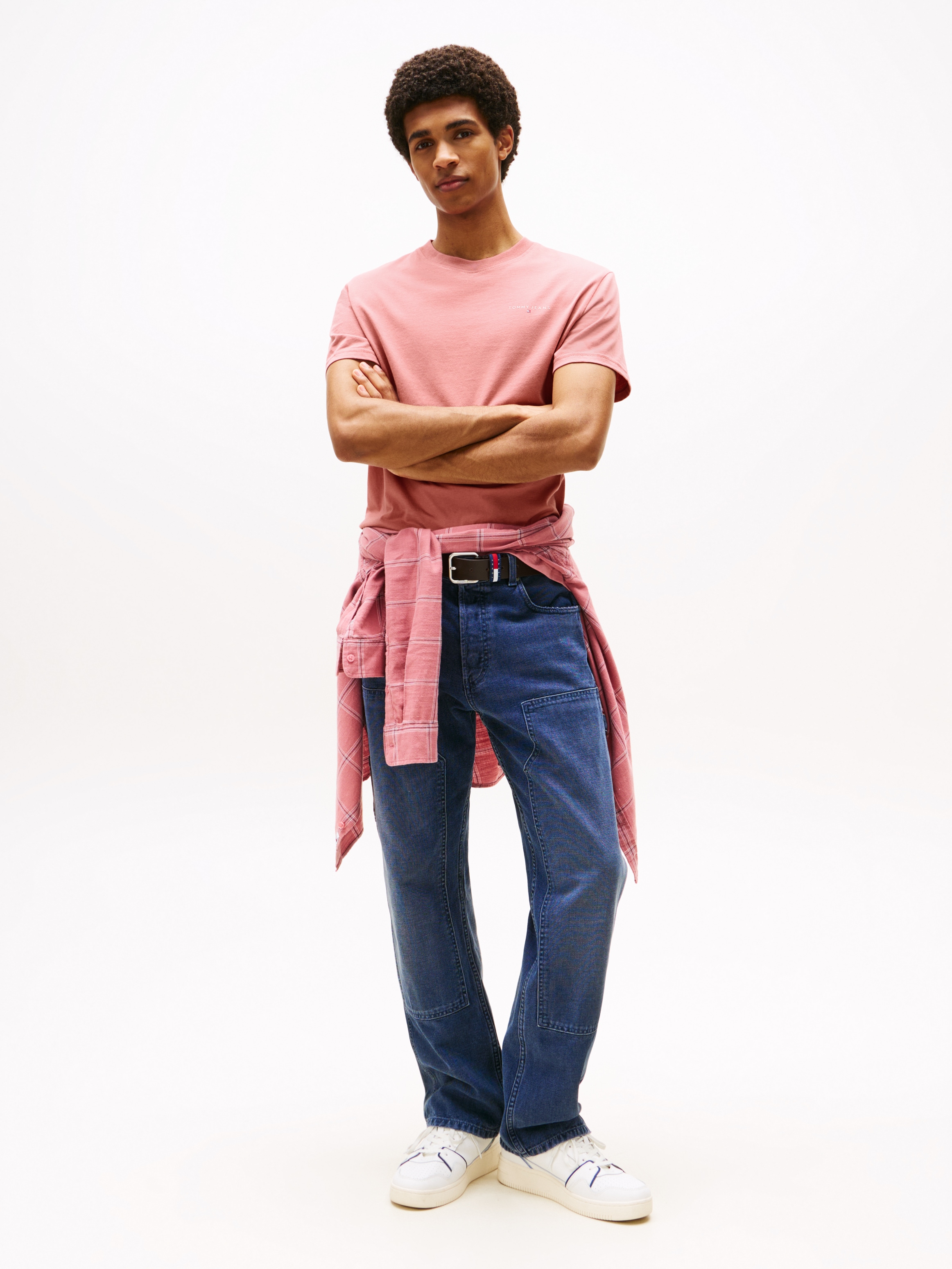 Tommy Jeans T-Shirt TJM SLIM LINEAR günstig online kaufen