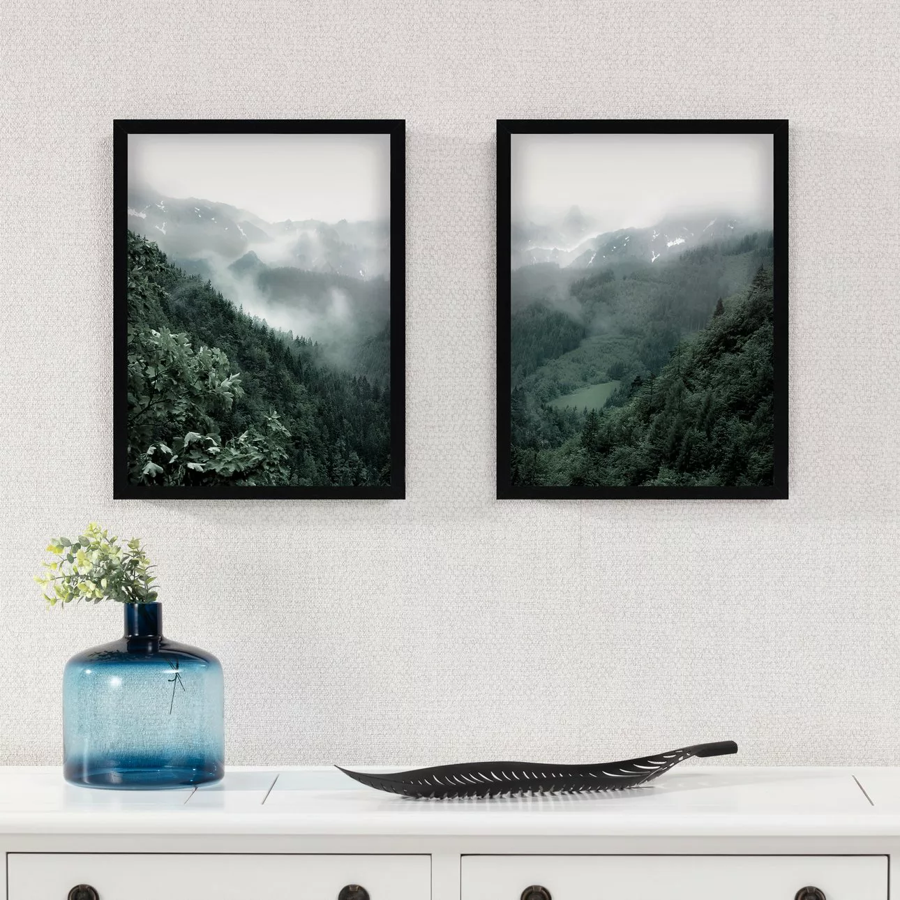 Wandbild Green Hills II 30x40cm, 30 x 40 cm günstig online kaufen