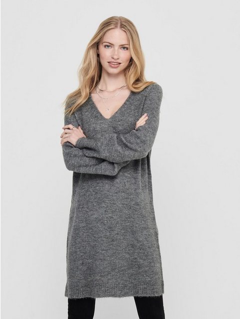 JDY Strickkleid JDYELANORA L/S V-NECK DRESS KNT NOOS günstig online kaufen