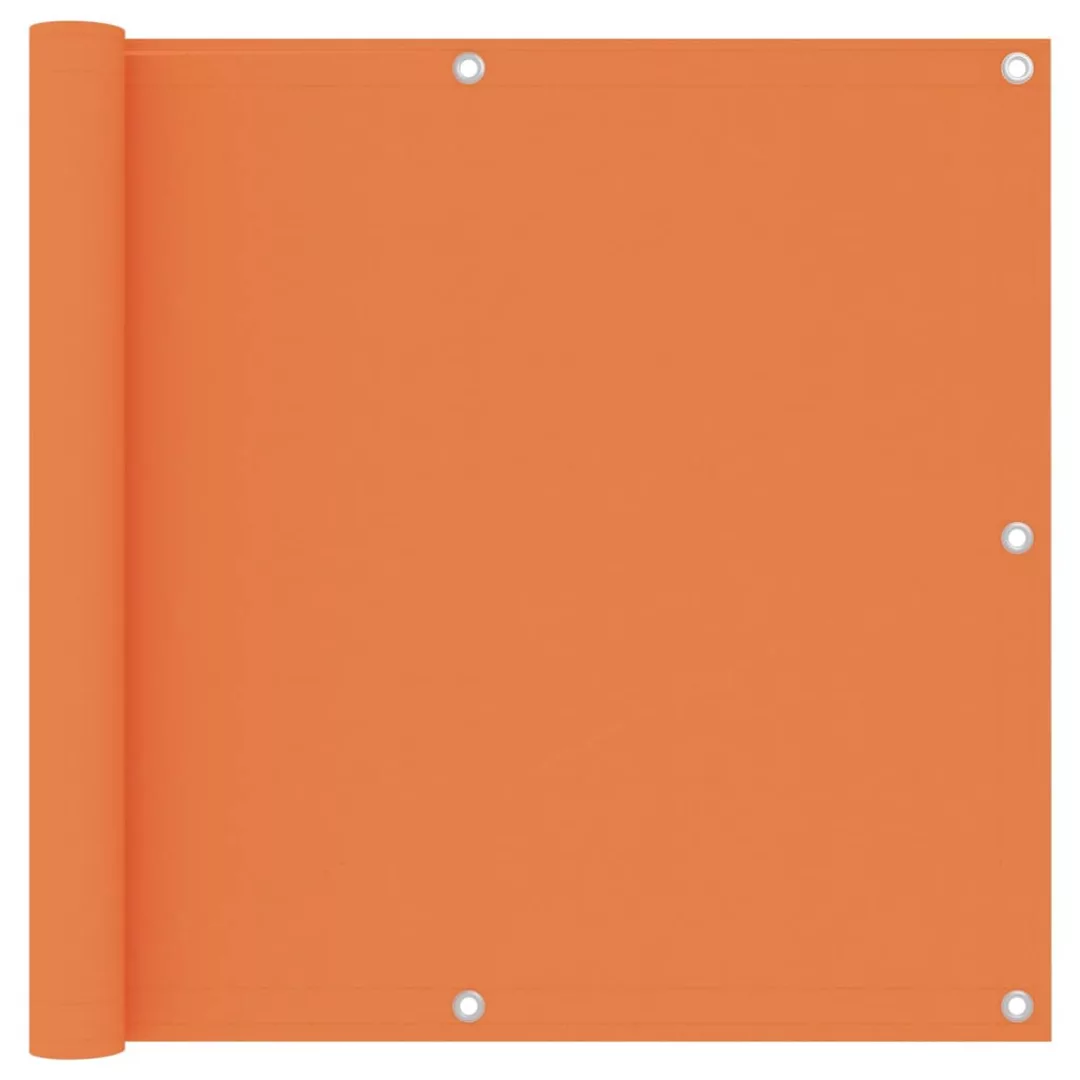 Balkon-sichtschutz Orange 90x500 Cm Oxford-gewebe günstig online kaufen