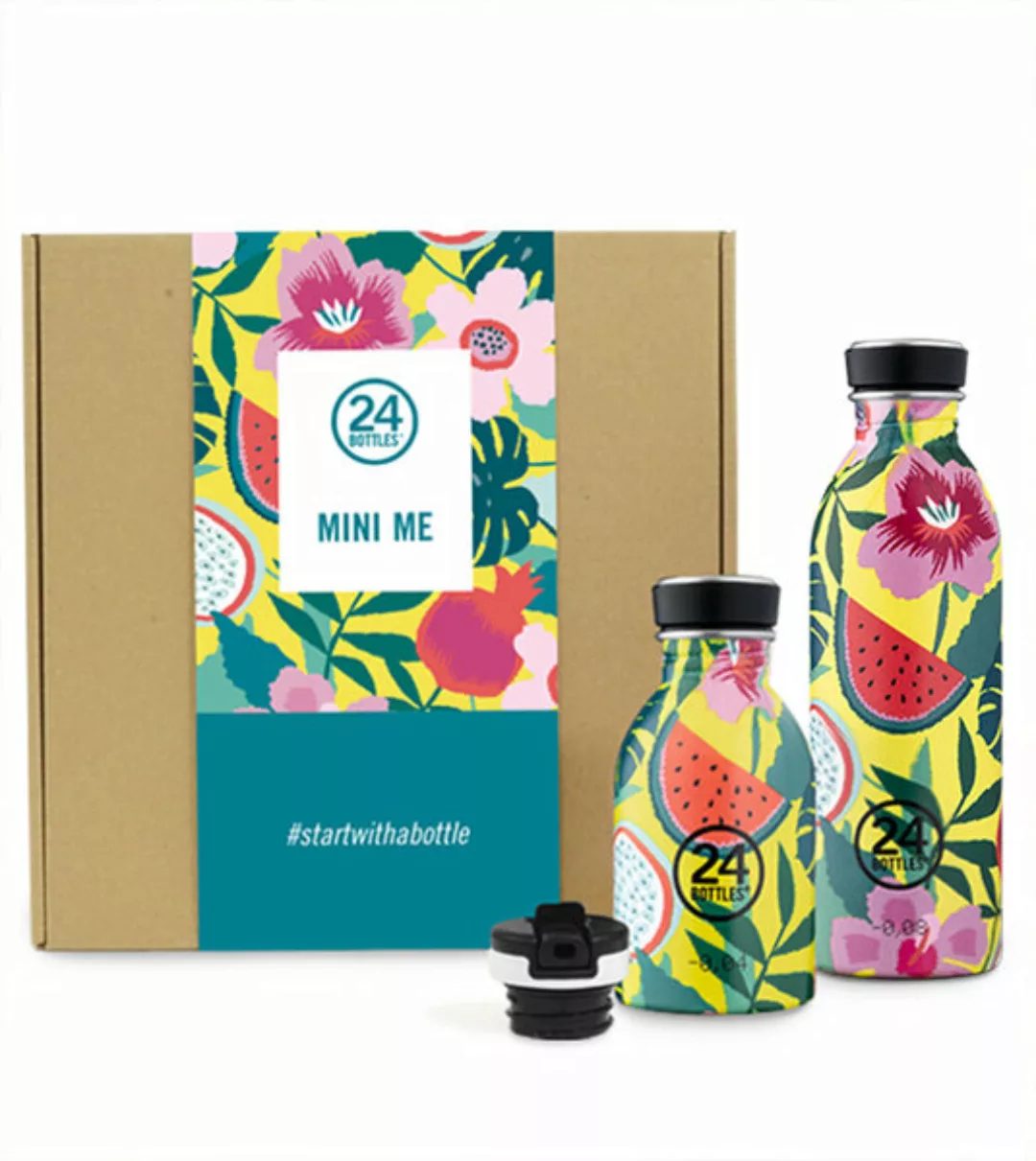 Geschenkbox Mini Me, 2x Edelstahl Trinkflasche günstig online kaufen