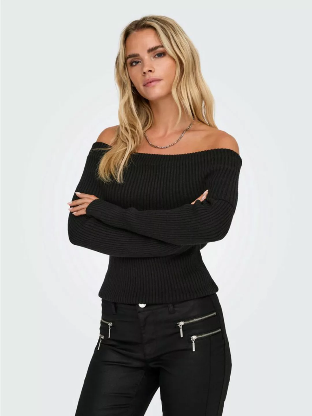 ONLY Strickpullover ONLKATIA LS OFF SHOULDER KNT günstig online kaufen