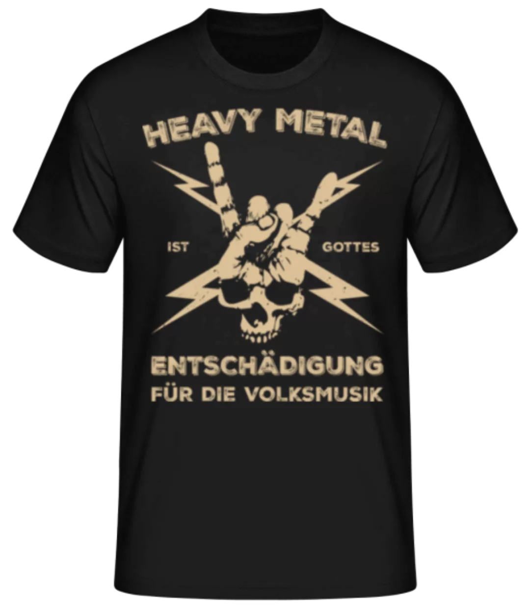 Heavy Metal Gottes Entschädigung · Männer Basic T-Shirt günstig online kaufen