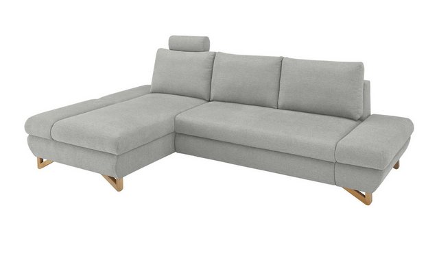 Furn.Design Ecksofa Skalm, Bettfunktion und Bettkasten, Armlehnen verstellb günstig online kaufen