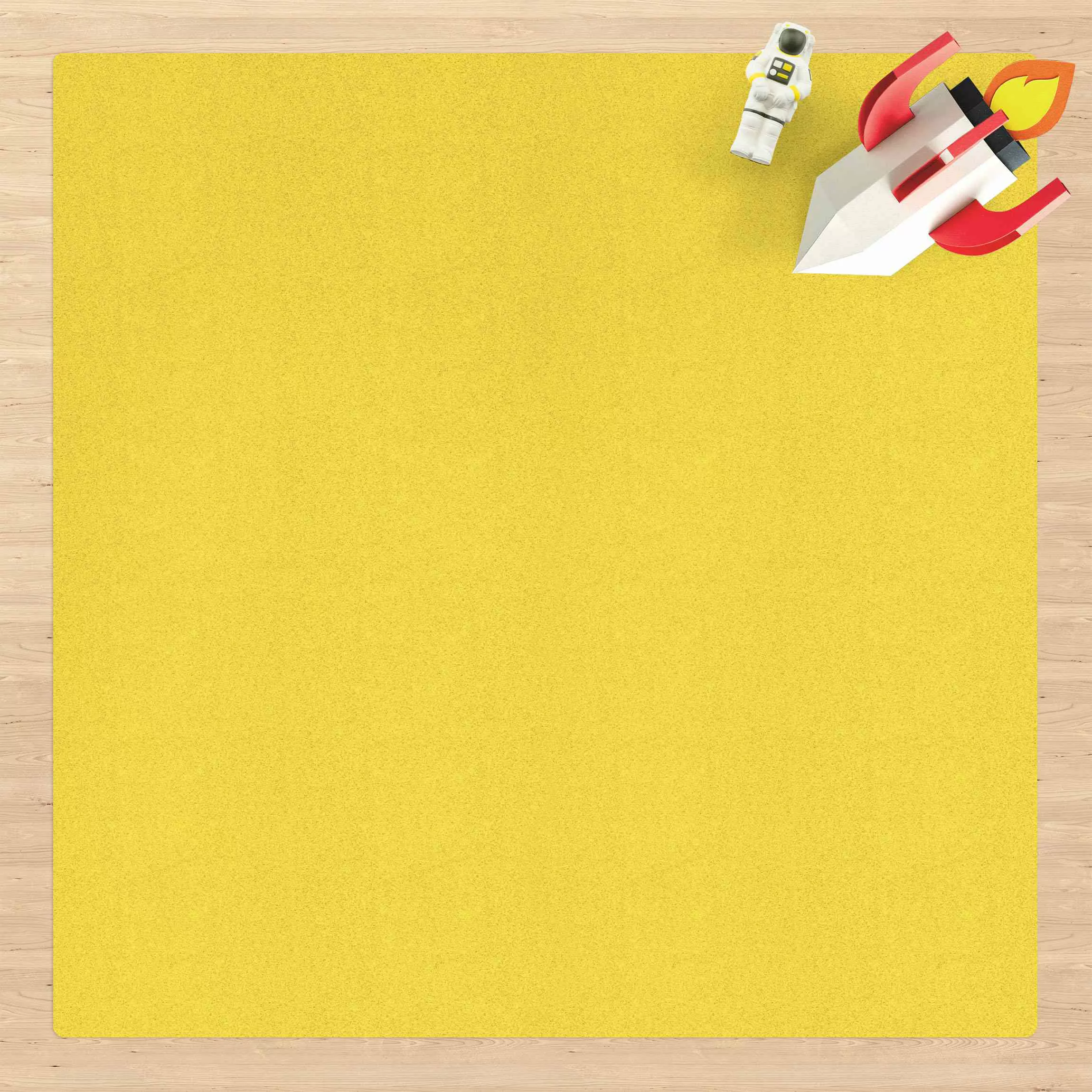 Kork-Teppich Colour Lemon Yellow günstig online kaufen