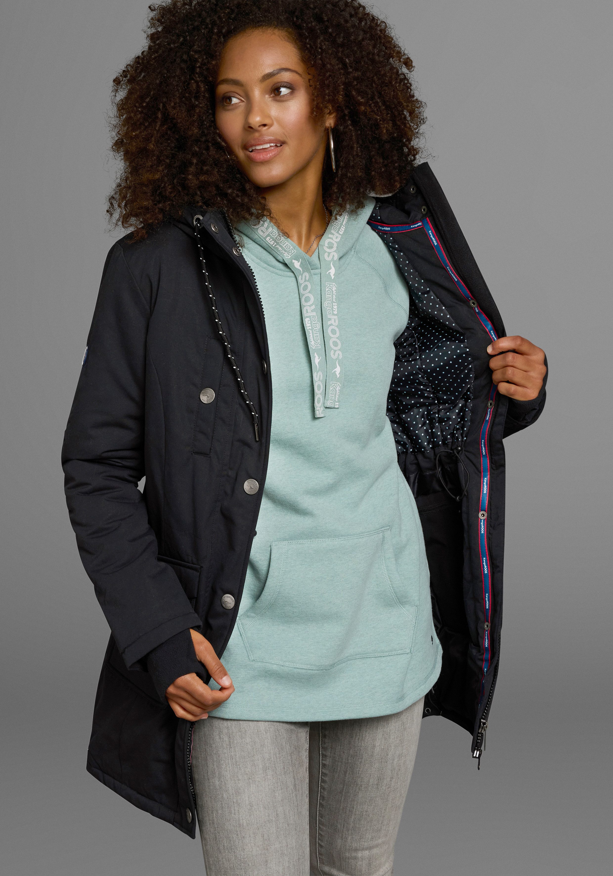 KangaROOS Langjacke für den Übergang, aus günstig online kaufen