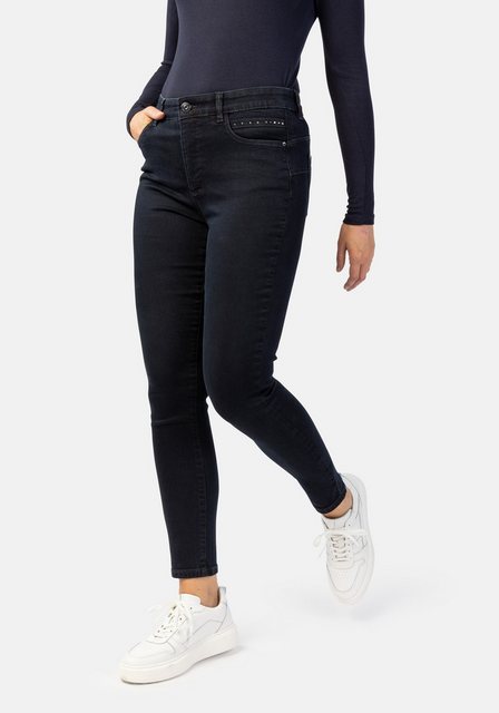 STOOKER WOMEN 5-Pocket-Jeans Rio Denim Studs Skinny Fit Skinny Fit Casual C günstig online kaufen