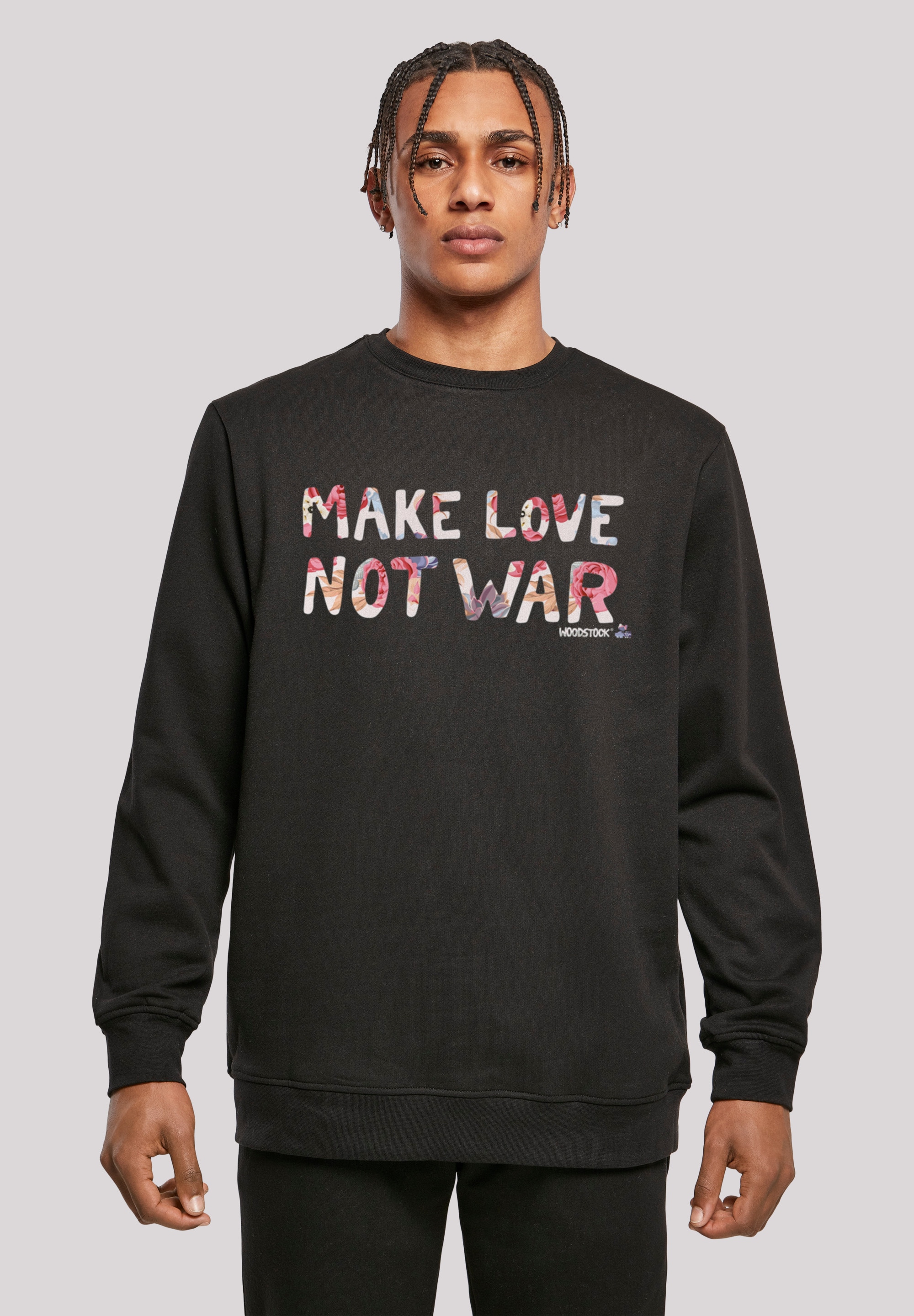 F4NT4STIC Kapuzenpullover "Woodstock Music Festival Peace Make Love Not War günstig online kaufen