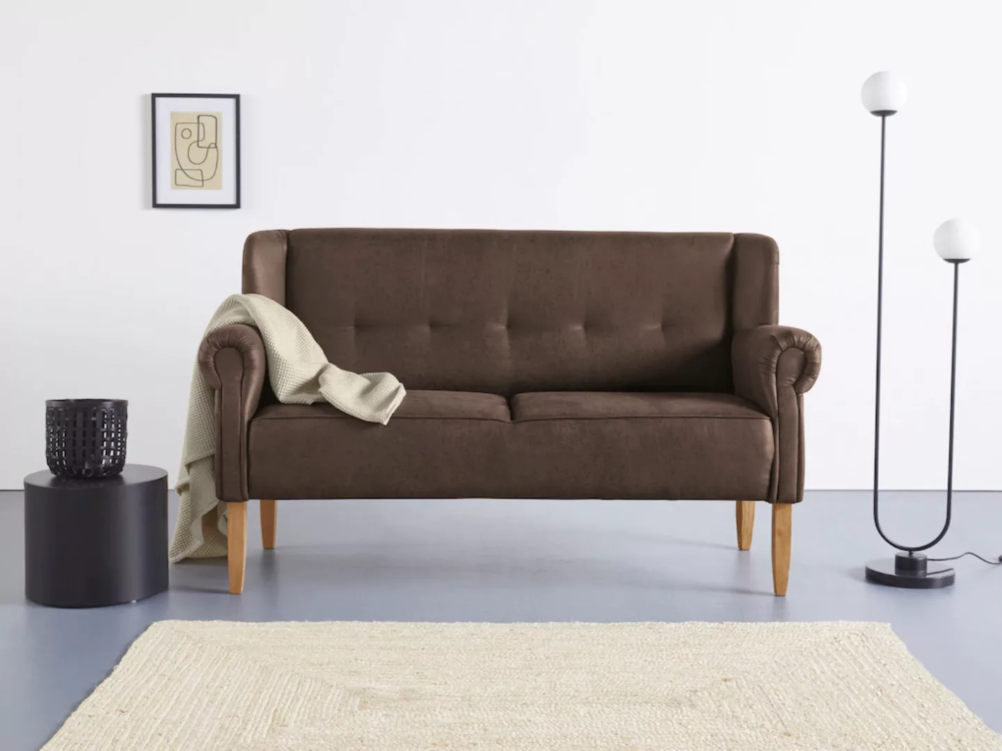 Home affaire Küchensofa "Moro", in verschiedenen Stoffe und Farben günstig online kaufen