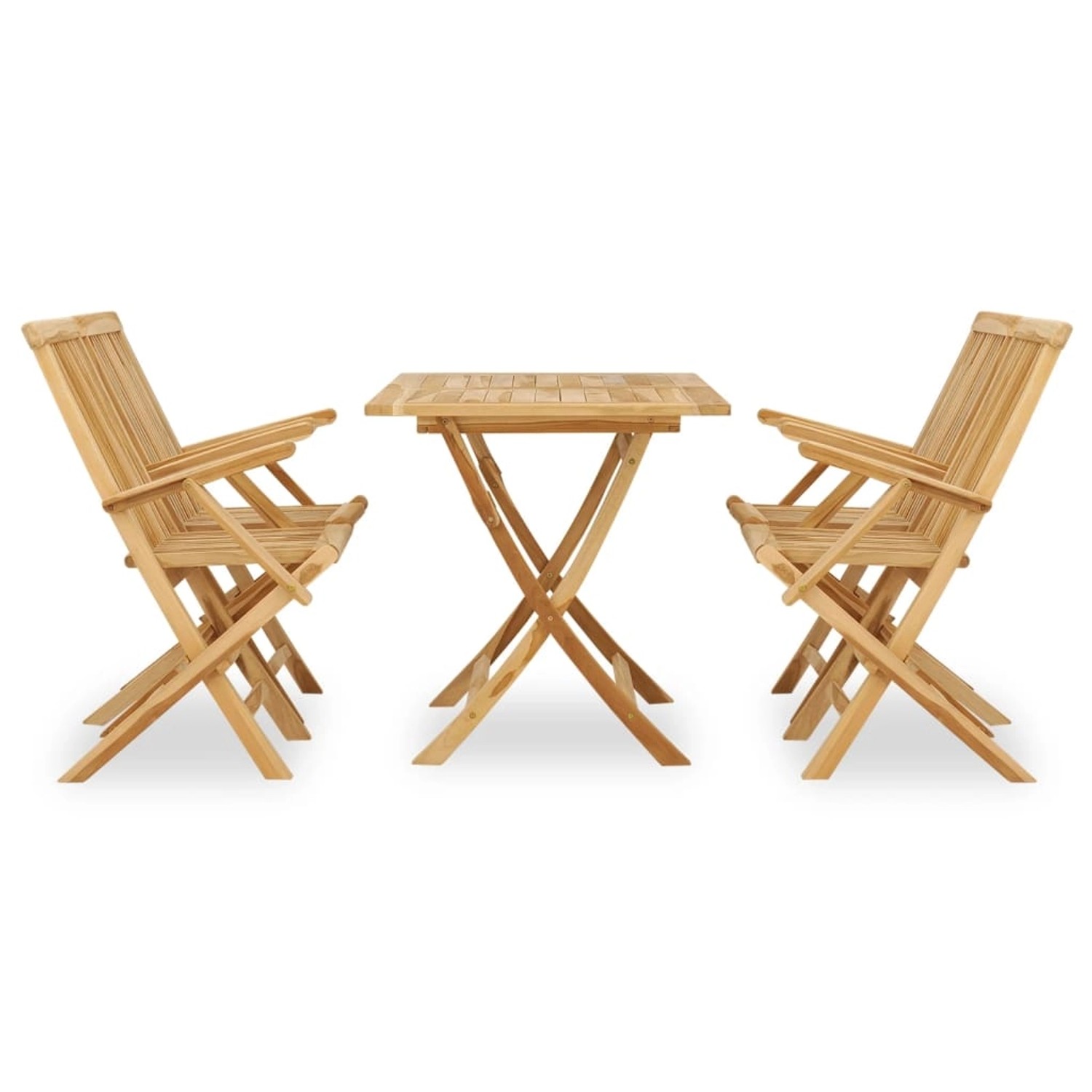 5-tlg. Garten-essgruppe Teak Massivholz günstig online kaufen