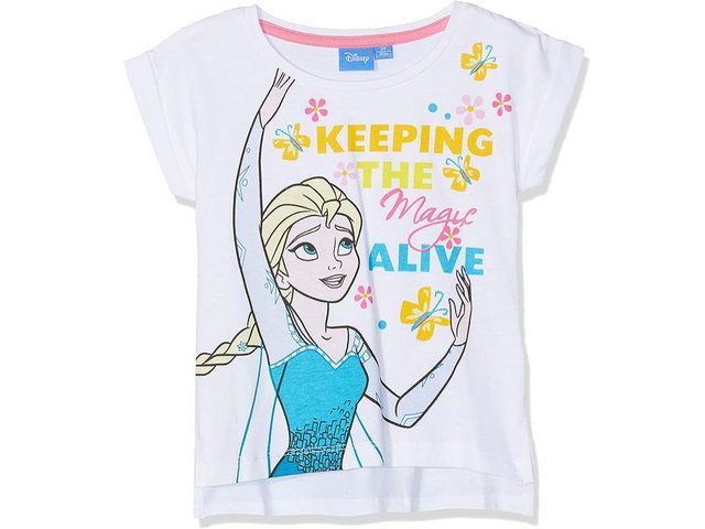 Disney Frozen T-Shirt Die Eiskönigin Kurzarm Shirt günstig online kaufen