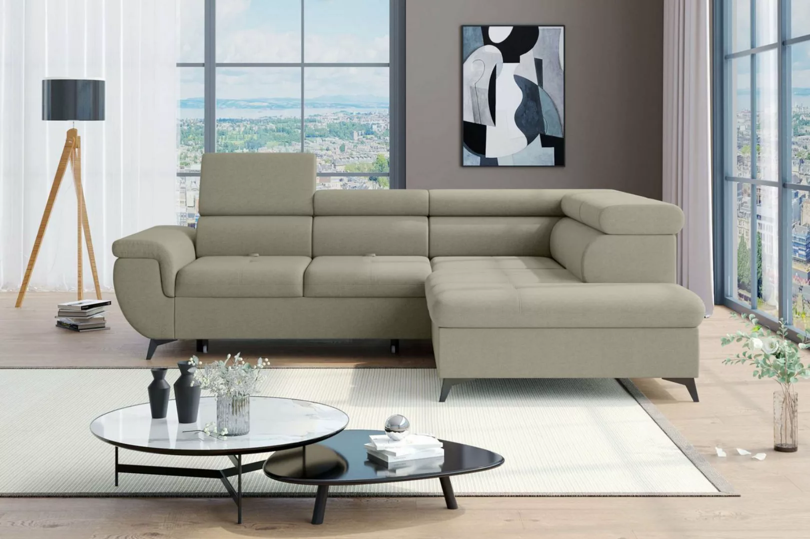 99rooms Ecksofa Stylefy Kendall Ecksofa, L-Form, Eckcouch, Design günstig online kaufen