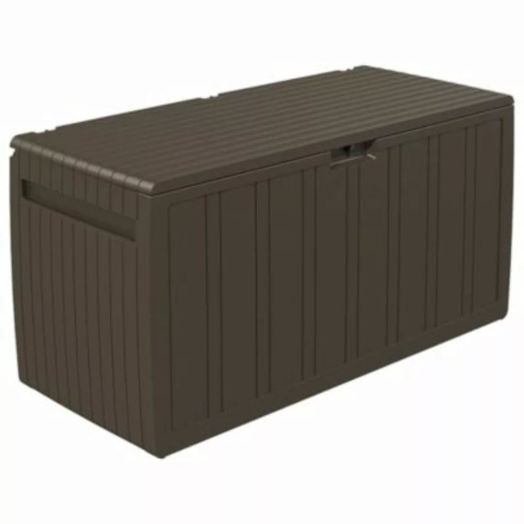 vidaXL Kissenbox Braun 117x45,5x57,5 cm 270 L Kissenbox braun günstig online kaufen