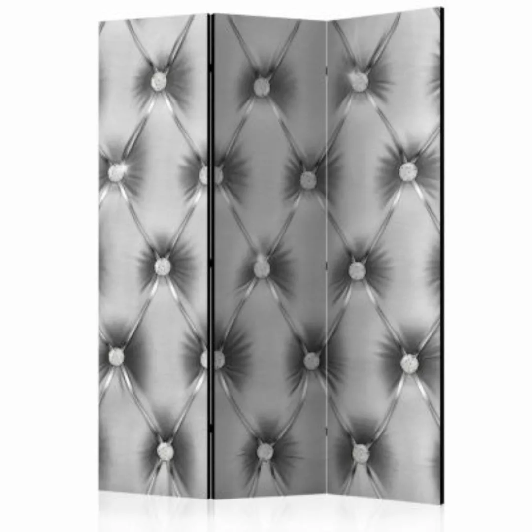 artgeist Paravent Silver Luxury [Room Dividers] grau/schwarz Gr. 135 x 172 günstig online kaufen