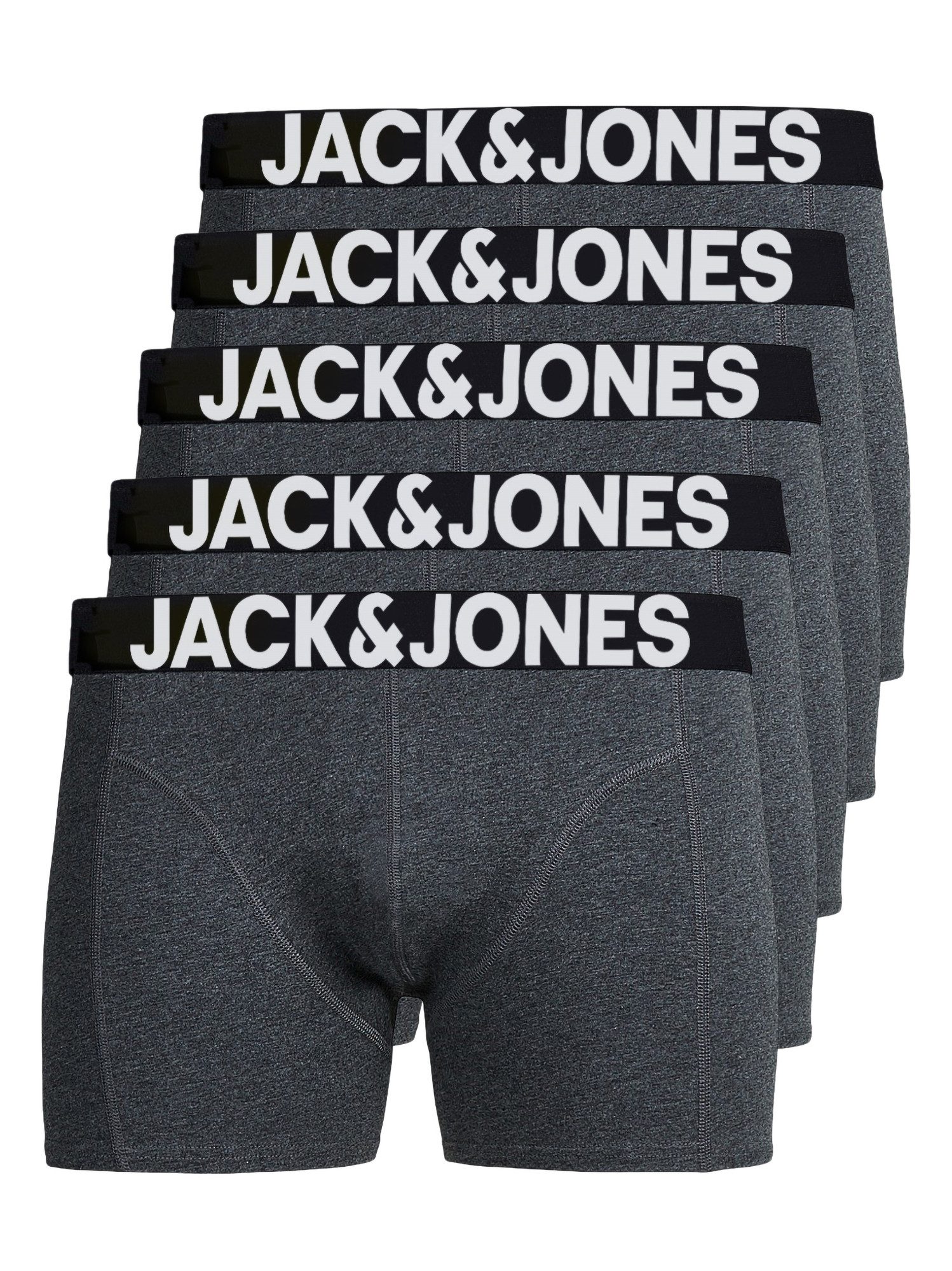 Jack & Jones Boxershorts Solid (5-St., günstig online kaufen