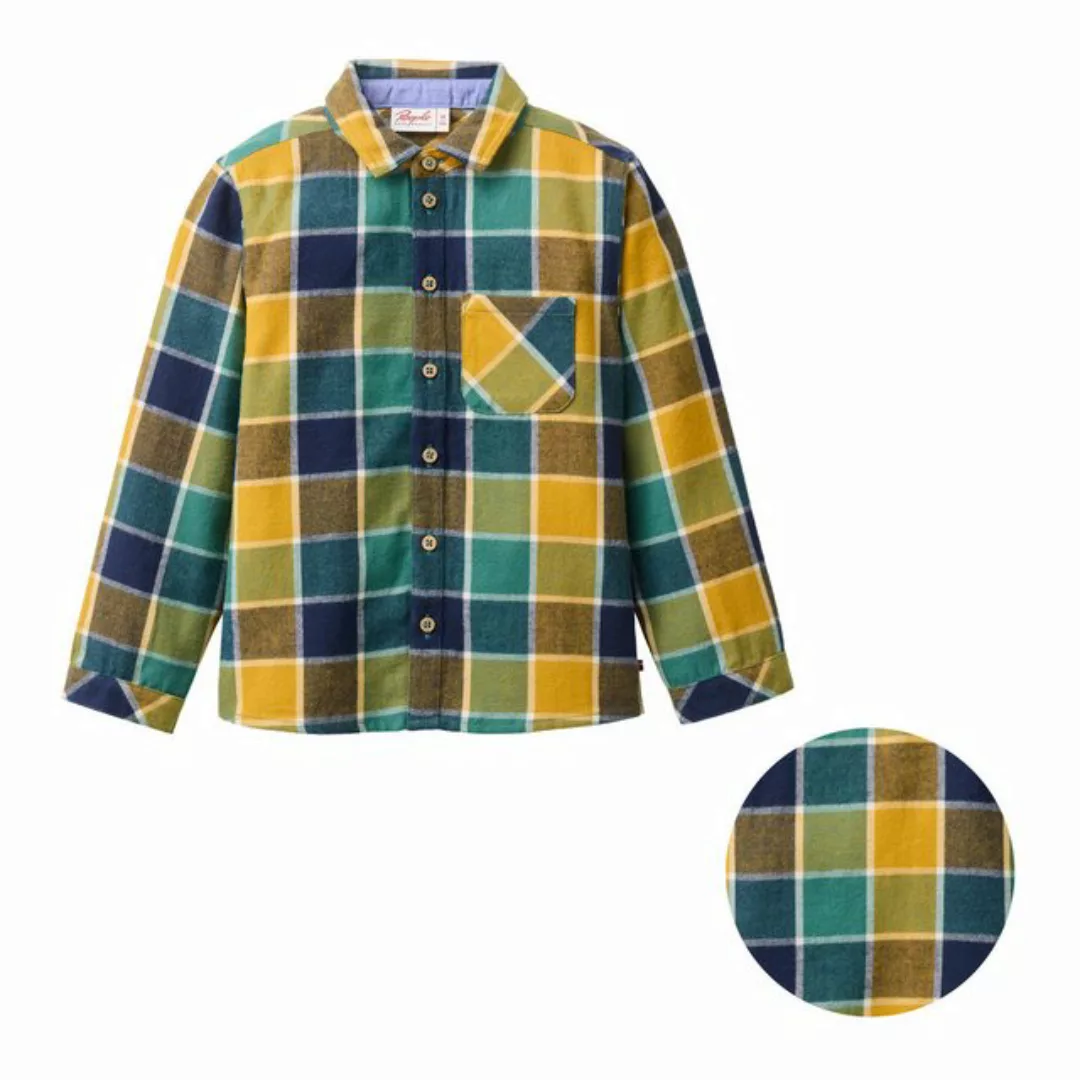 People Wear Organic Flanellhemd, bunt kariert, aus Bio-Baumwolle günstig online kaufen