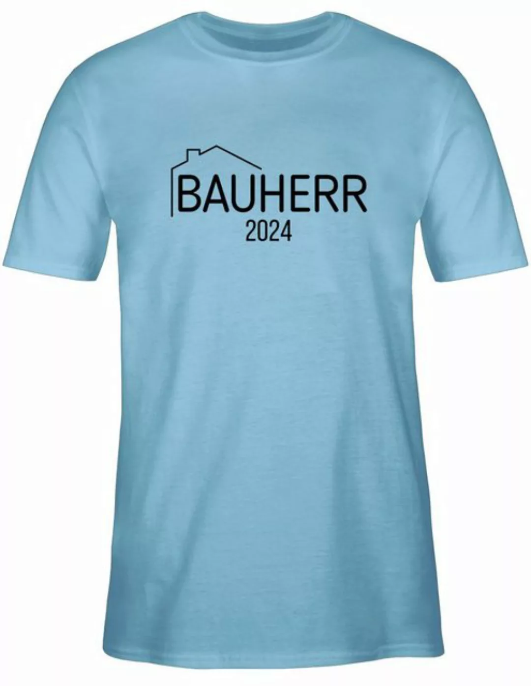 Shirtracer T-Shirt Bauherr 2024 Herren & Männer Geschenke günstig online kaufen