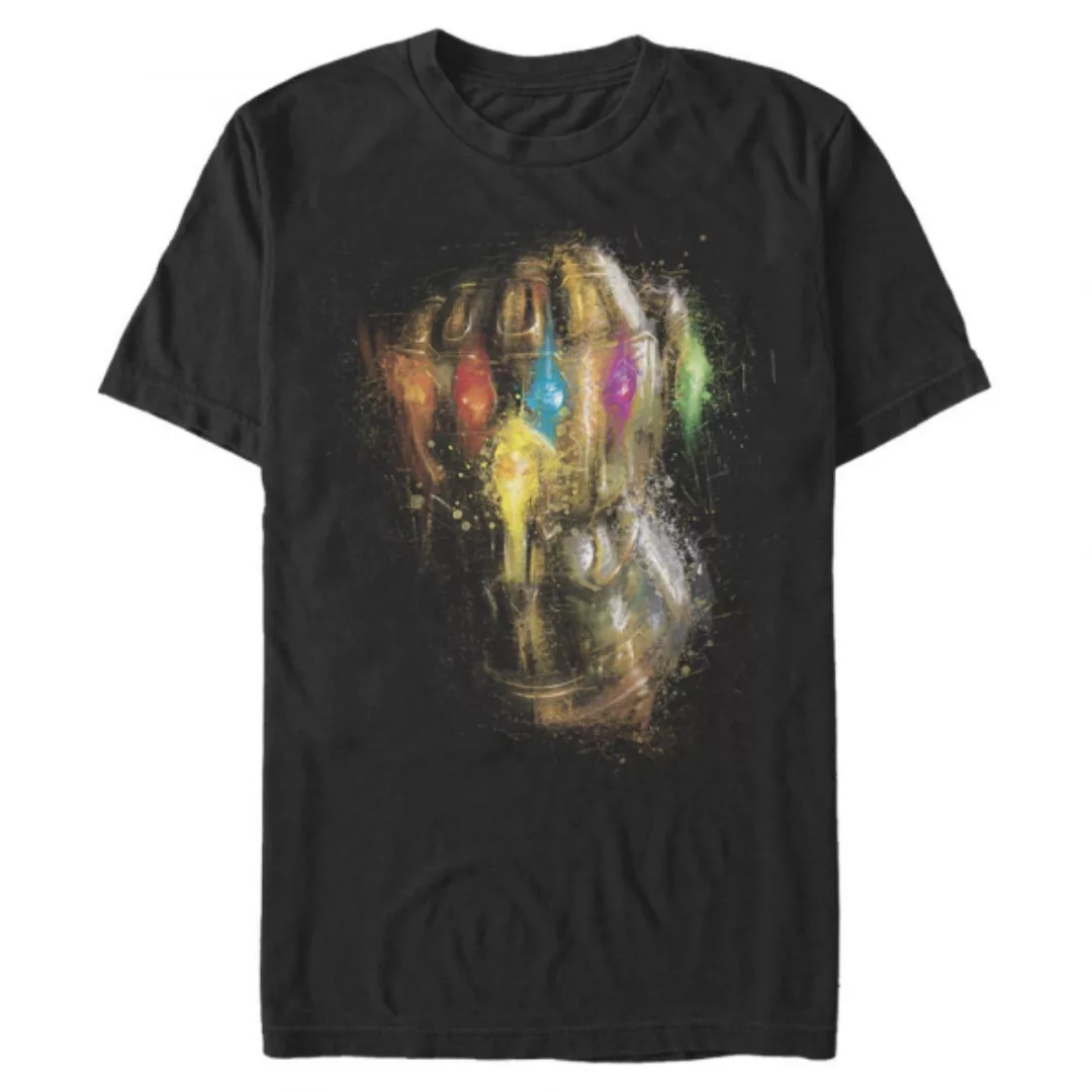 Marvel - Avengers Endgame - Gauntlet Painting Glove - Männer T-Shirt günstig online kaufen