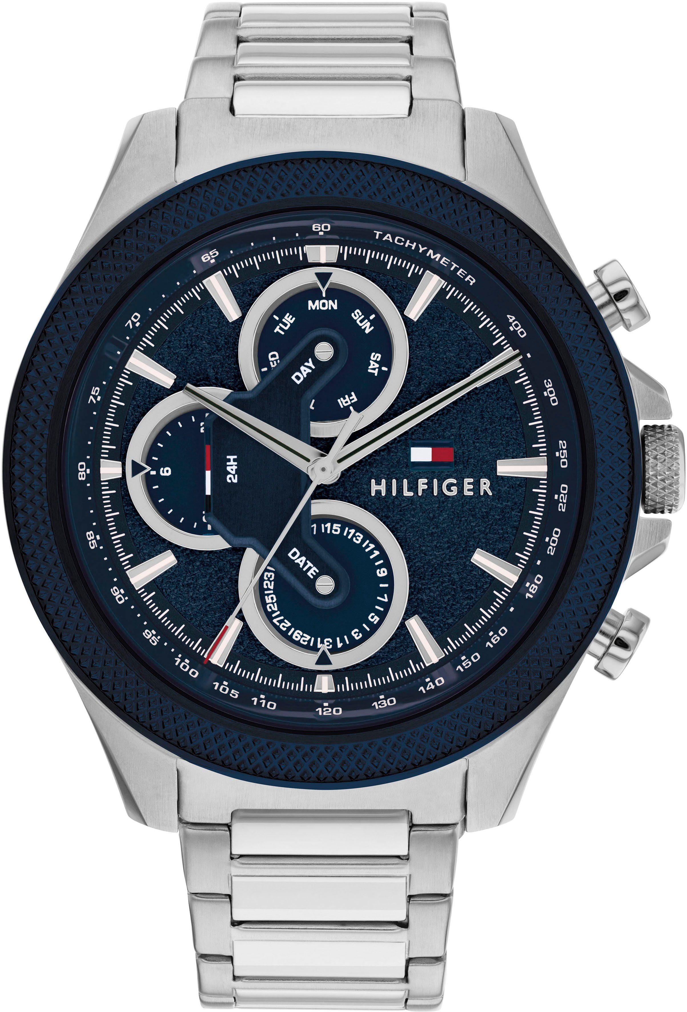 Tommy Hilfiger Multifunktionsuhr CLARK 1792080, Quarzuhr, günstig online kaufen