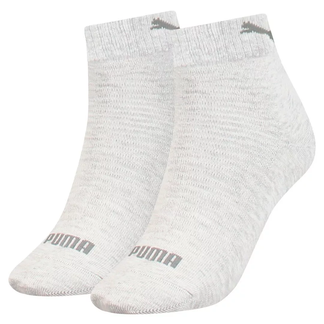 Puma Quarter Socken 2 Paare EU 35-38 White günstig online kaufen