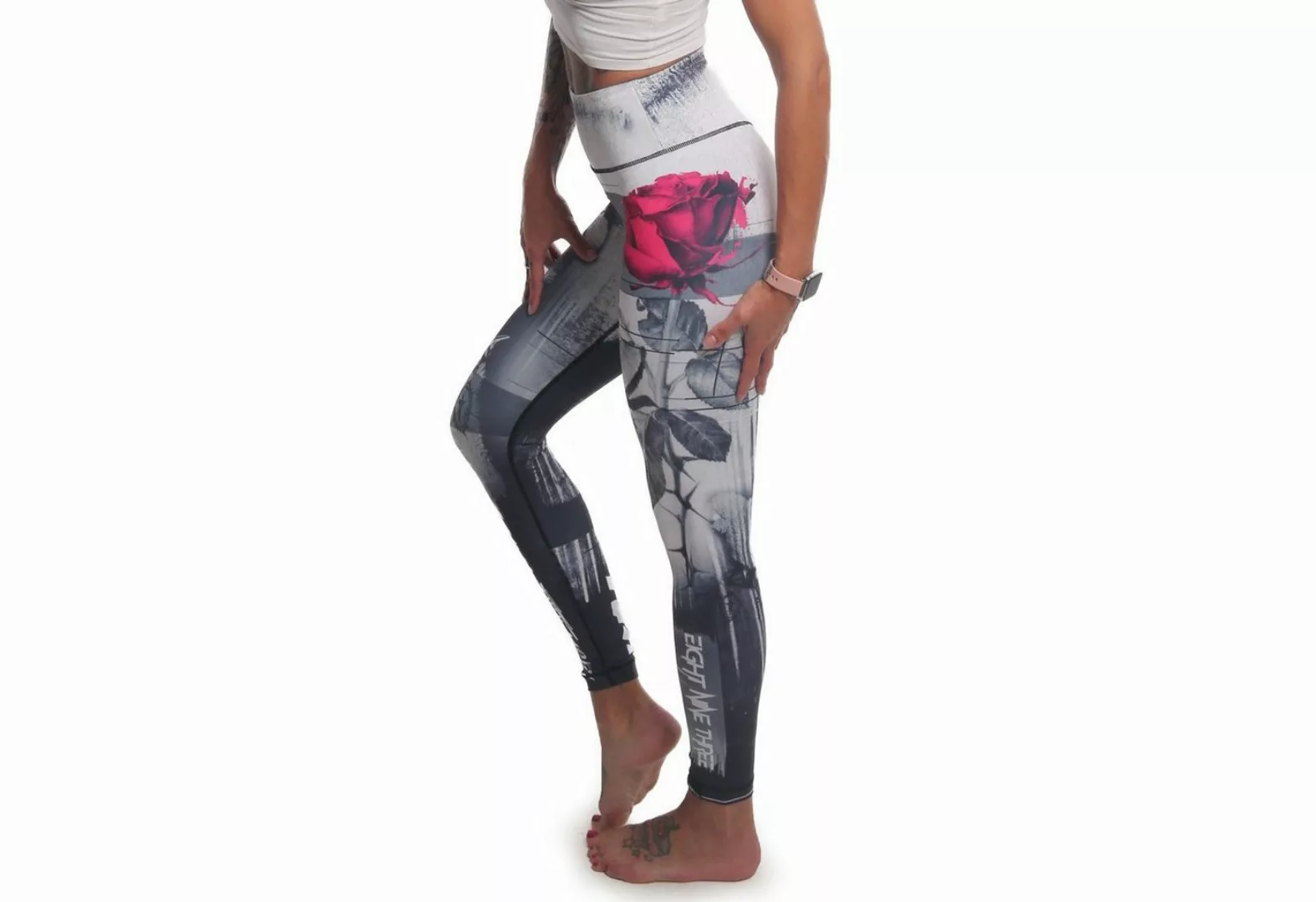 YAKUZA Leggings Diffuse mit mittelhohem Bund und integrierter Einschubtasch günstig online kaufen