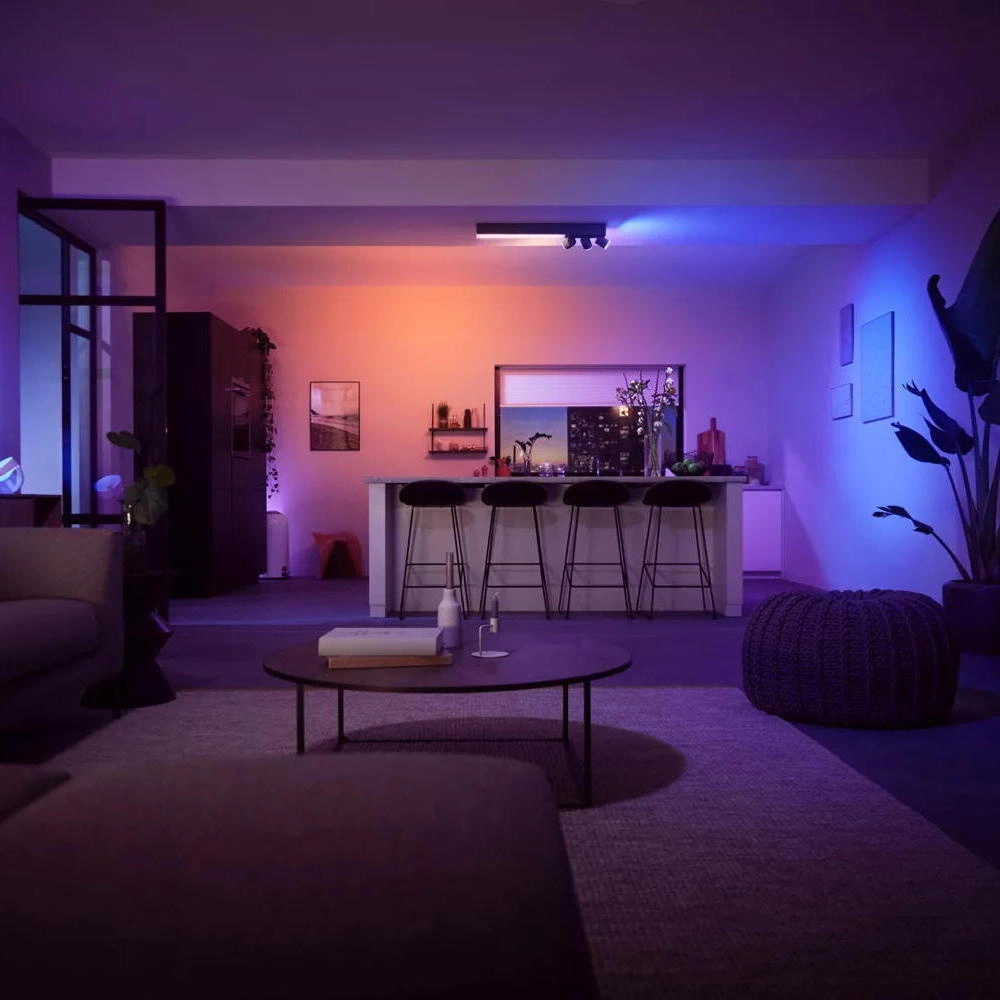 Philips Hue Bluetooth White & Color Ambiance Deckenleuchte Centris in Schwa günstig online kaufen