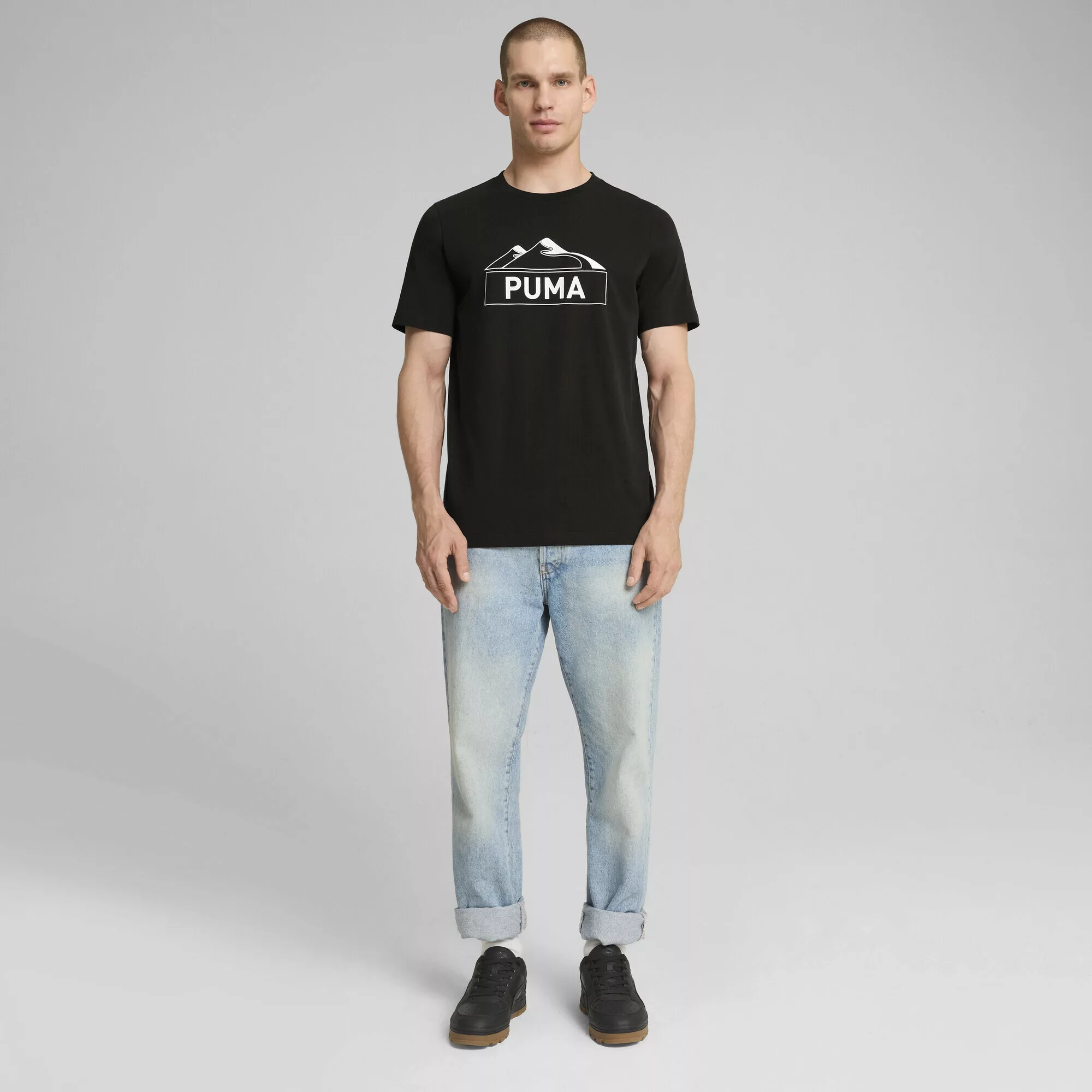 PUMA T-Shirt "OPEN ROAD Graphic T-Shirt Herren" günstig online kaufen