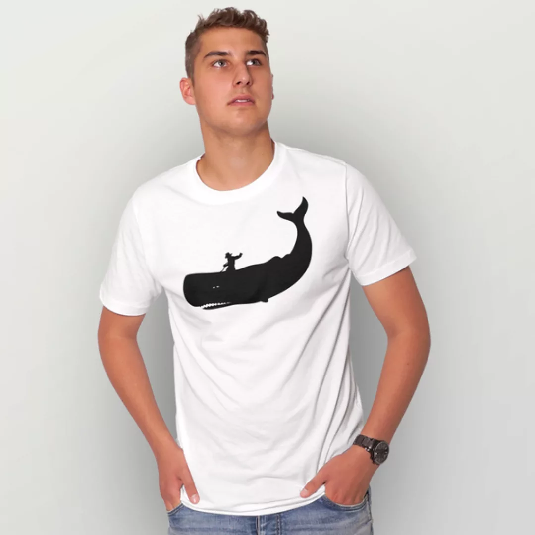 "Cowboy Und Wal" Männer T-shirt günstig online kaufen
