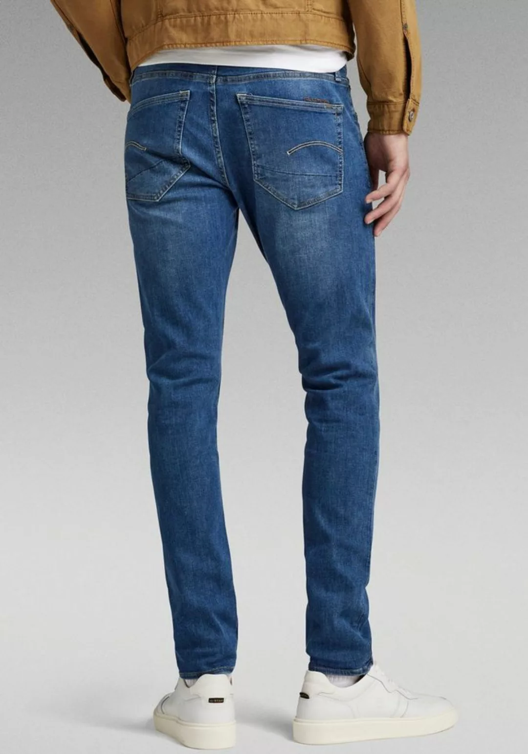 G-STAR Slim-fit-Jeans 3301 Slim mit leichten Used-Effekten günstig online kaufen