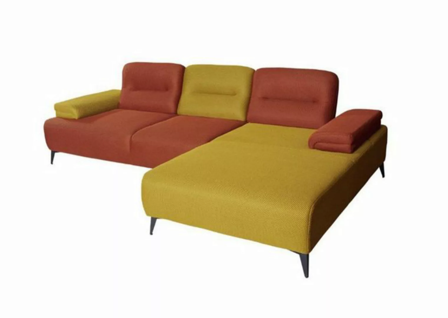 Xlmoebel Ecksofa Zweifarbige L-förmige Designer-Eckcouch für das moderne Wo günstig online kaufen