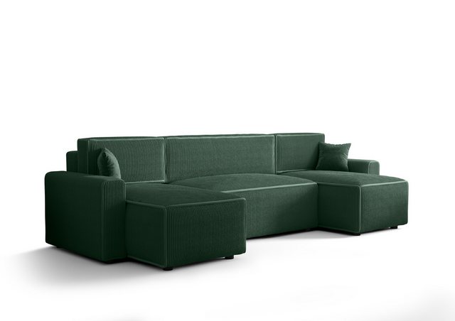 ALTDECOR Wohnlandschaft MIR-U-BIS, Couch mit Schlaffunktion, Wohnzimmer - W günstig online kaufen